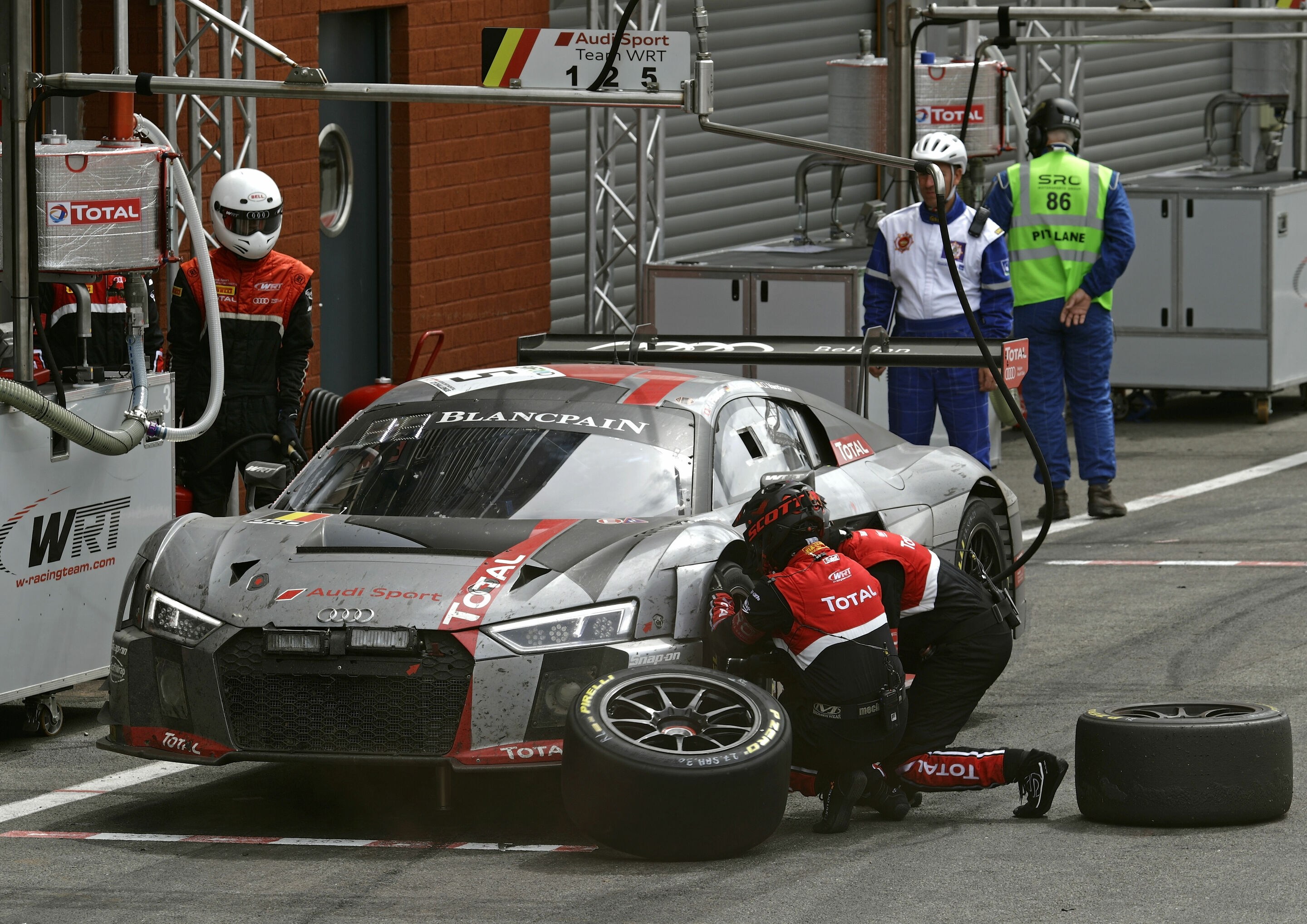 24h Spa 2017 - Audi R8 LMS #5 (Audi Sport Team WRT), Marcel Fässler/André Lotterer/Dries Vanthoor