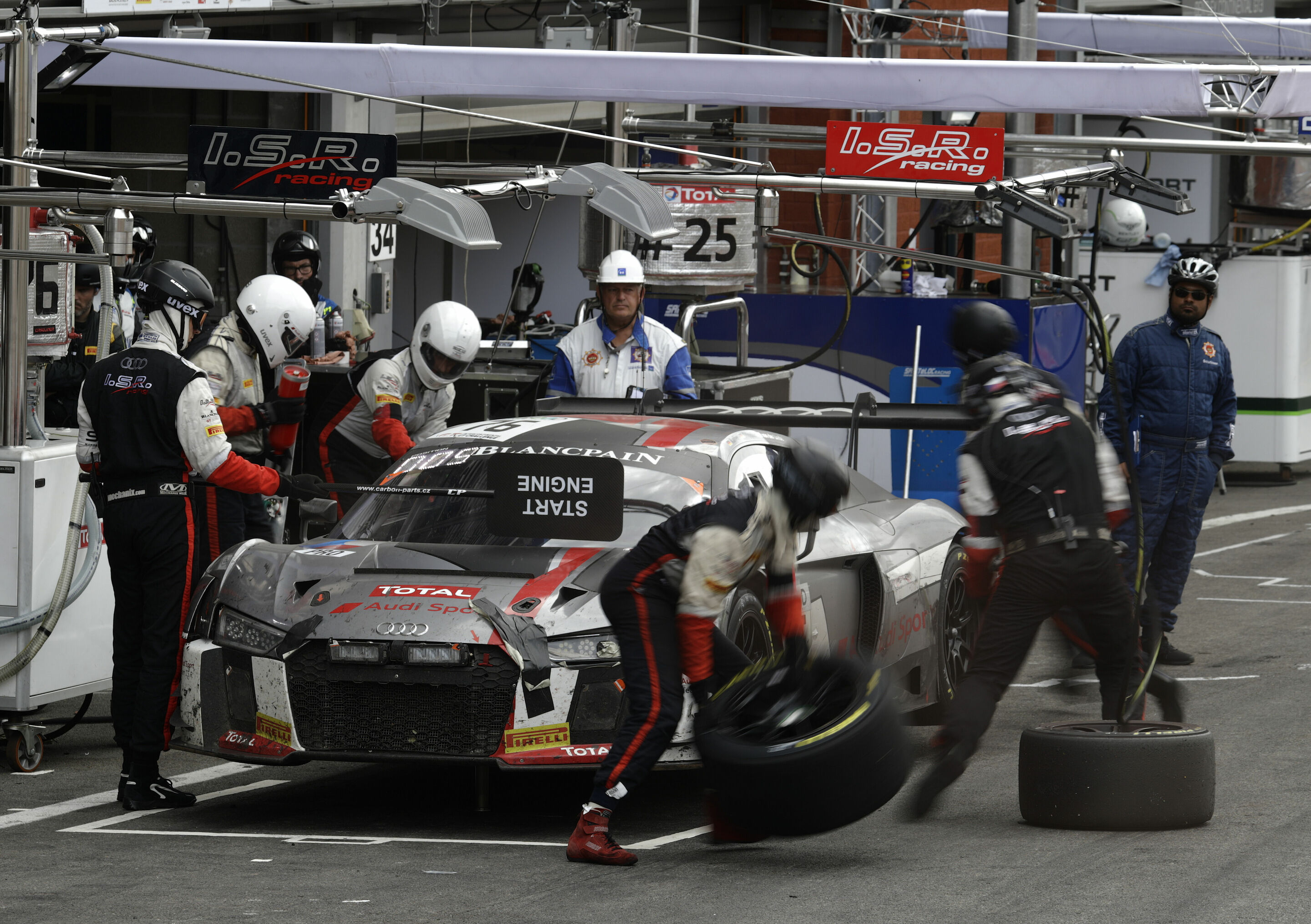 24h Spa 2017 - Audi R8 LMS #76 (Audi Sport Team I.S.R.), Pierre Kaffer/Kelvin van der Linde/Frank Stippler