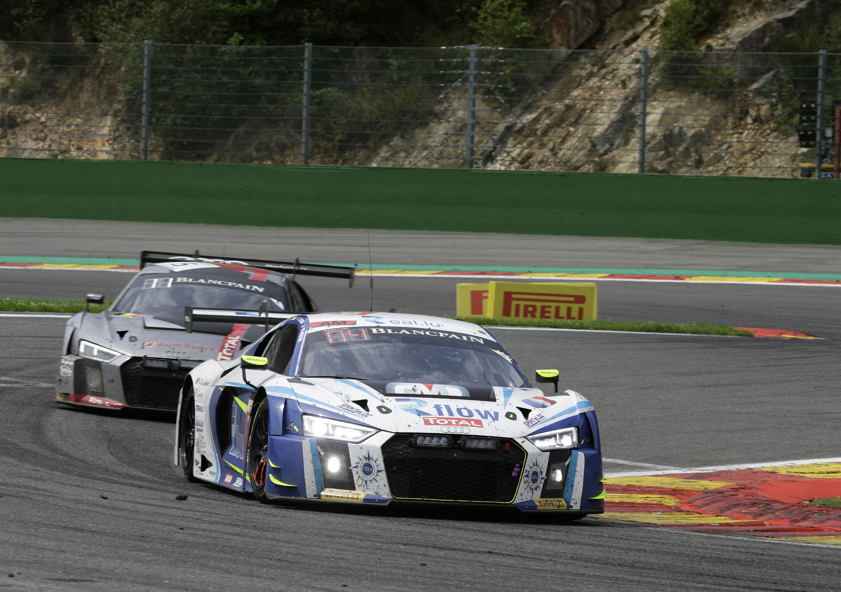 24h Spa 2017 - Audi R8 LMS #26 (Saintéloc Racing), Fred Bouvy/Christian Kelders/Marc Rostan
