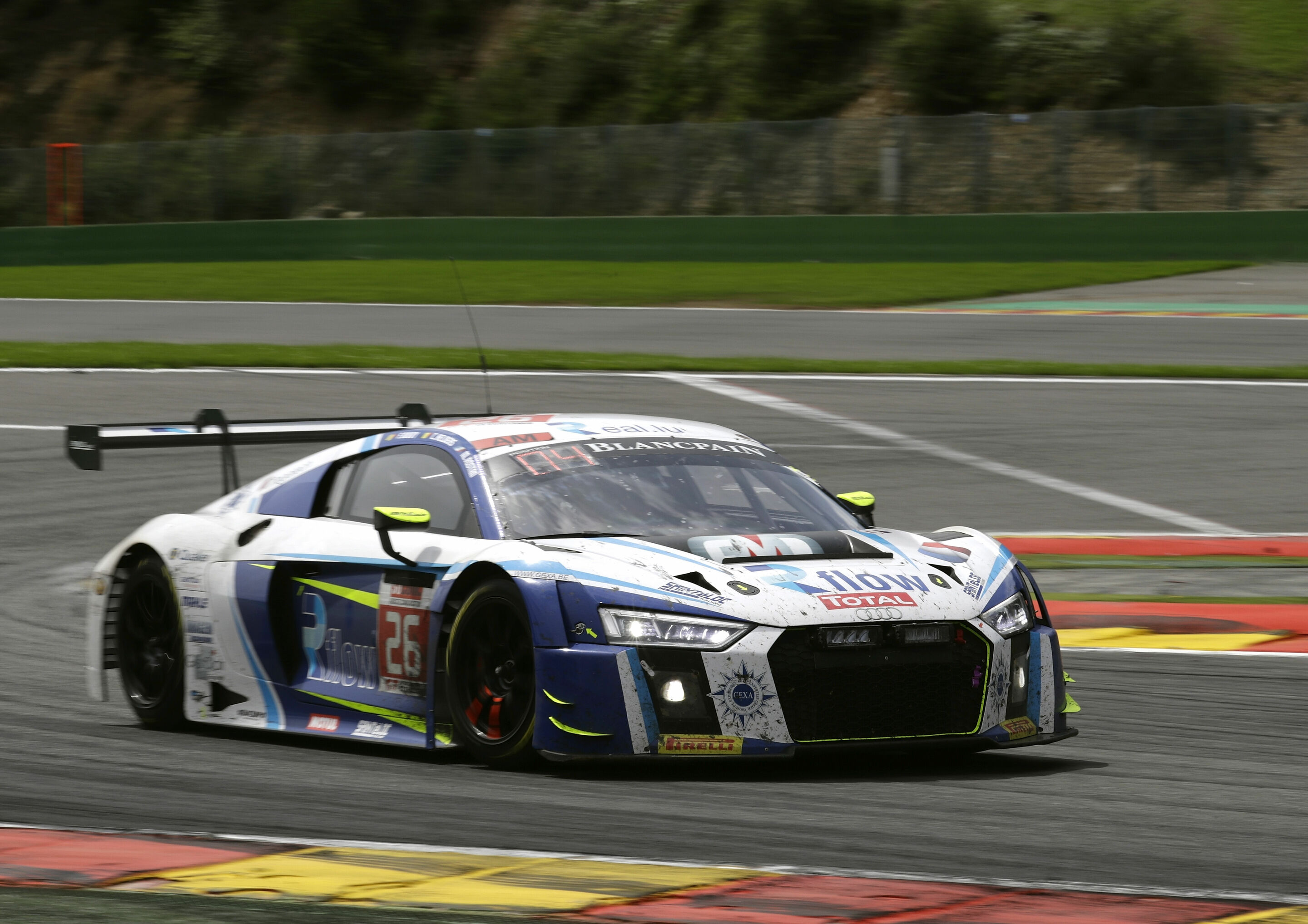 24h Spa 2017 - Audi R8 LMS #26 (Saintéloc Racing), Fred Bouvy/Christian Kelders/Marc Rostan