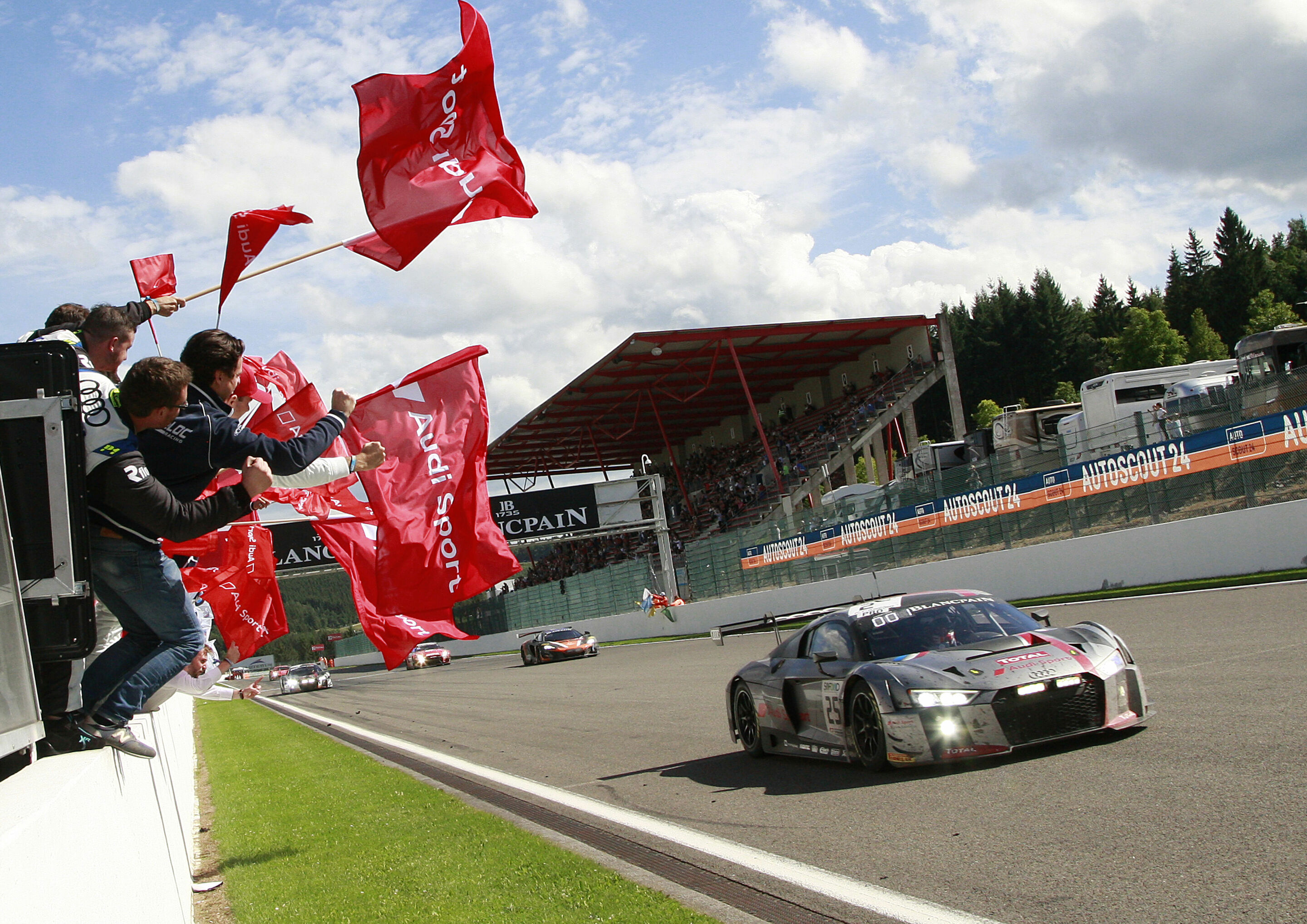 24h Spa 2017 - Audi R8 LMS #25 (Audi Sport Team Saintéloc), Jules Gounon/Christopher Haase/Markus Winkelhock