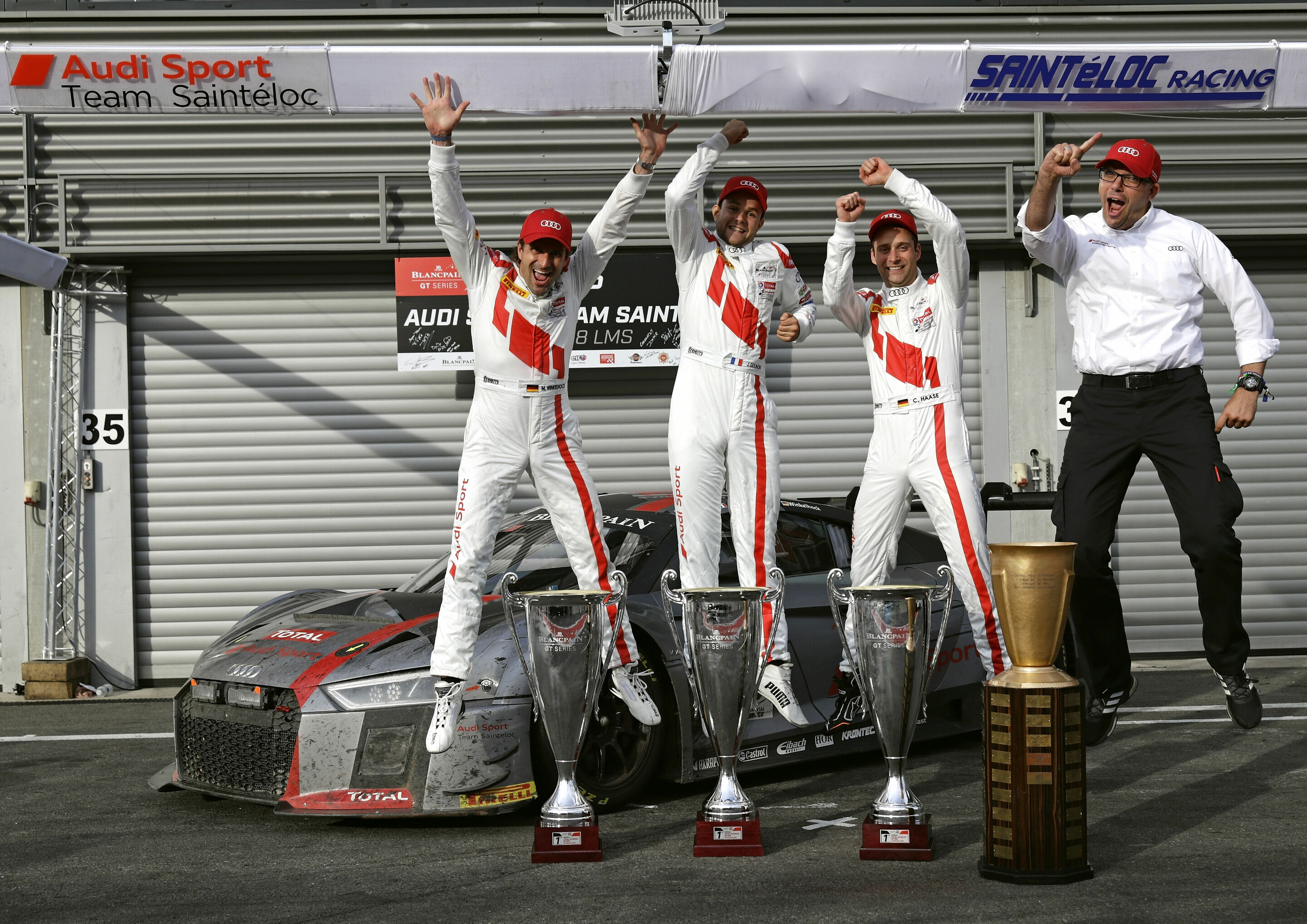 24h Spa 2017 - Markus Winkelhock, Jules Gounon, Christopher Haase, Chris Reinke