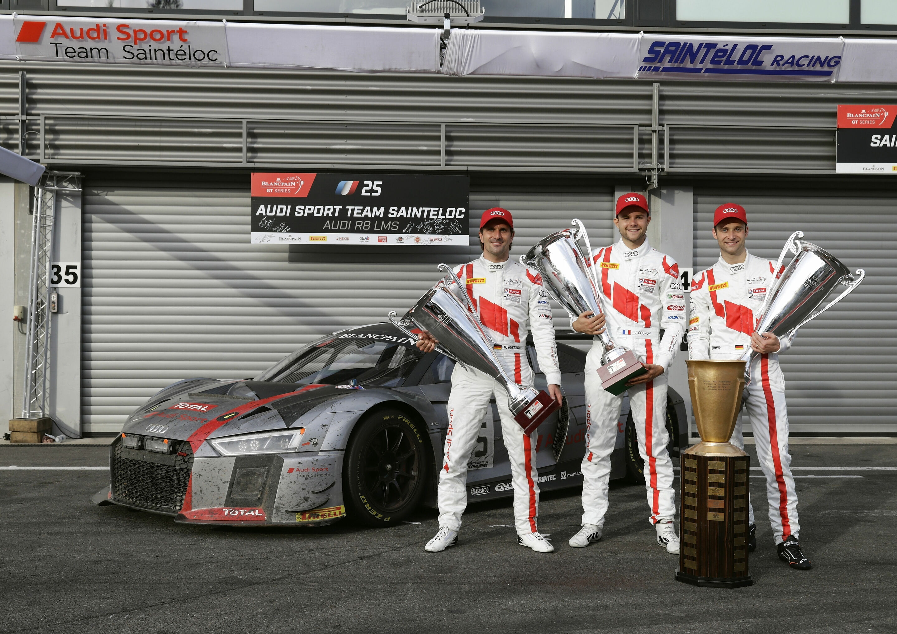 24h Spa 2017 - Markus Winkelhock, Jules Gounon, Christopher Haase