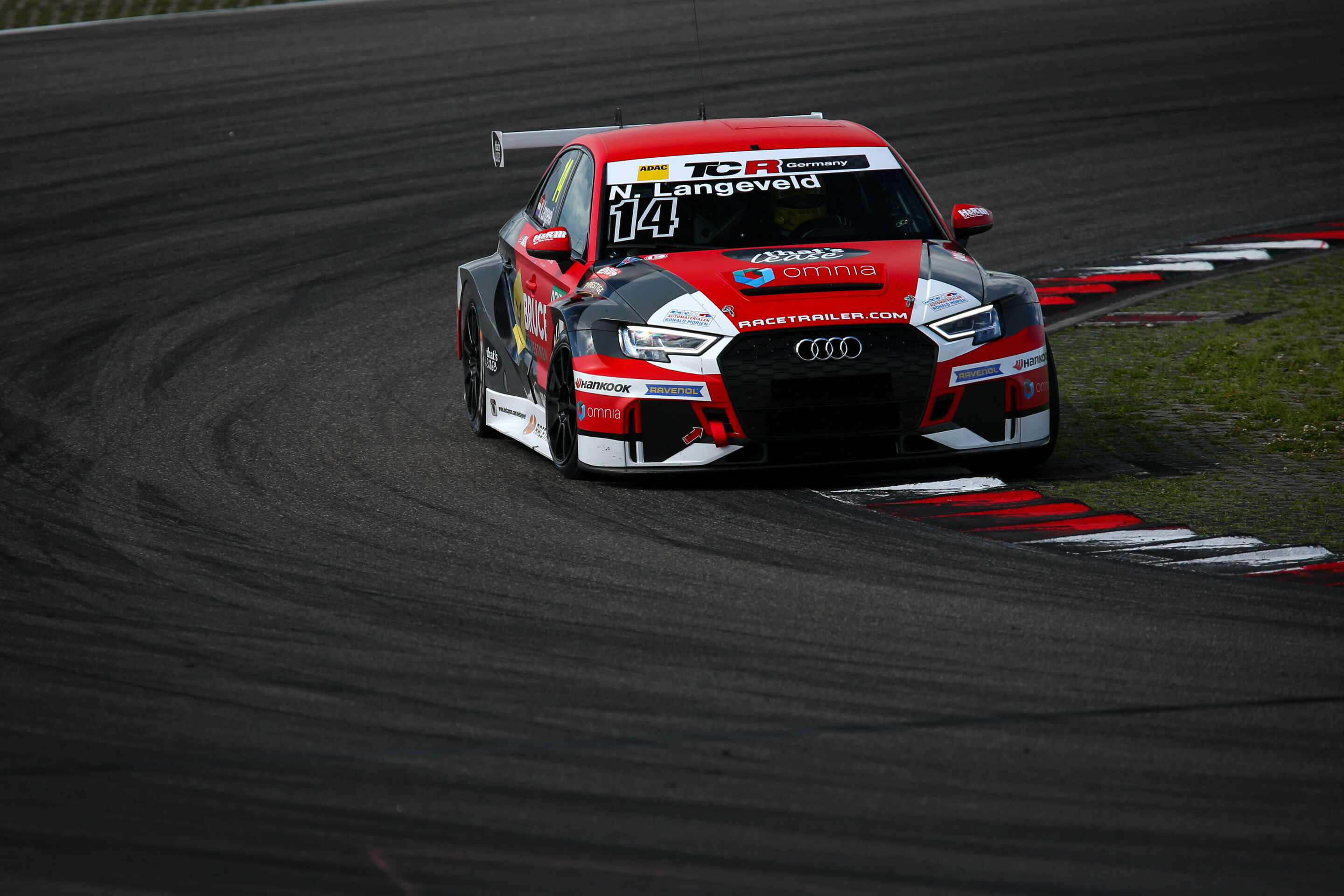 ADAC TCR Germany 2017 - Audi RS 3 LMS #14 (Racing One), Niels Langeveld