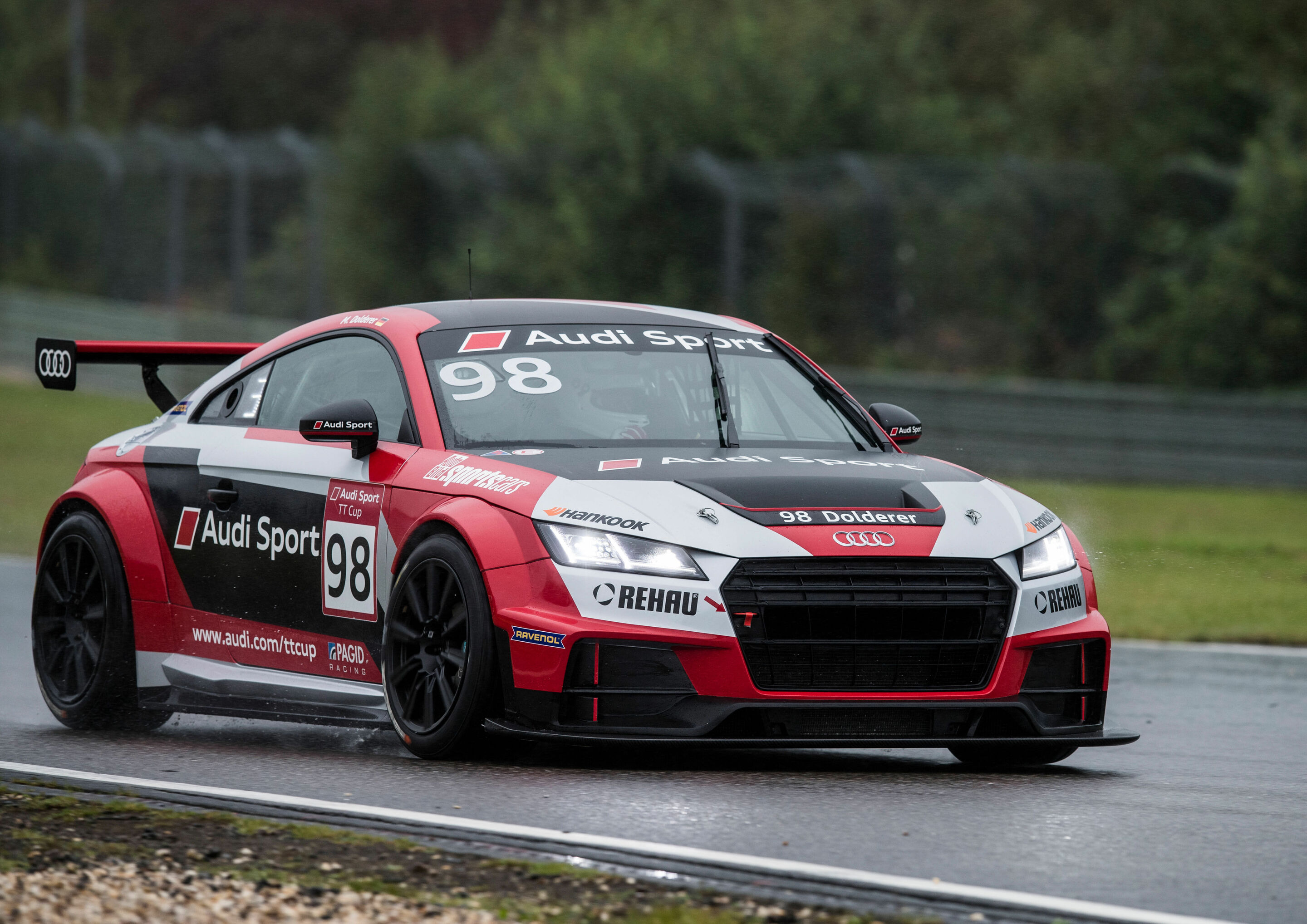 Audi Sport TT Cup Nürburgring 2017 - Audi TT cup #98 Matthias Dolderer