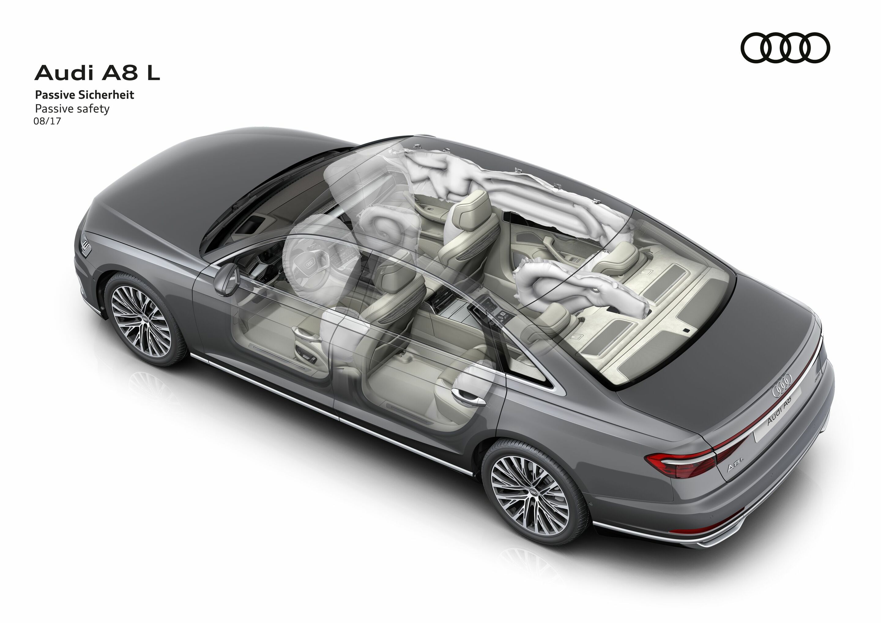 Audi A8 L - Mittenairbags im Audi A8 L