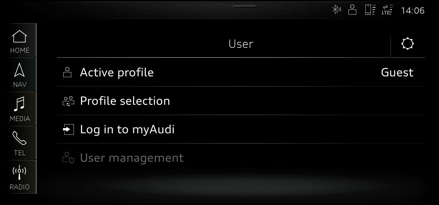 Personalization - The driver is able to save preferred settings to individual user profiles.