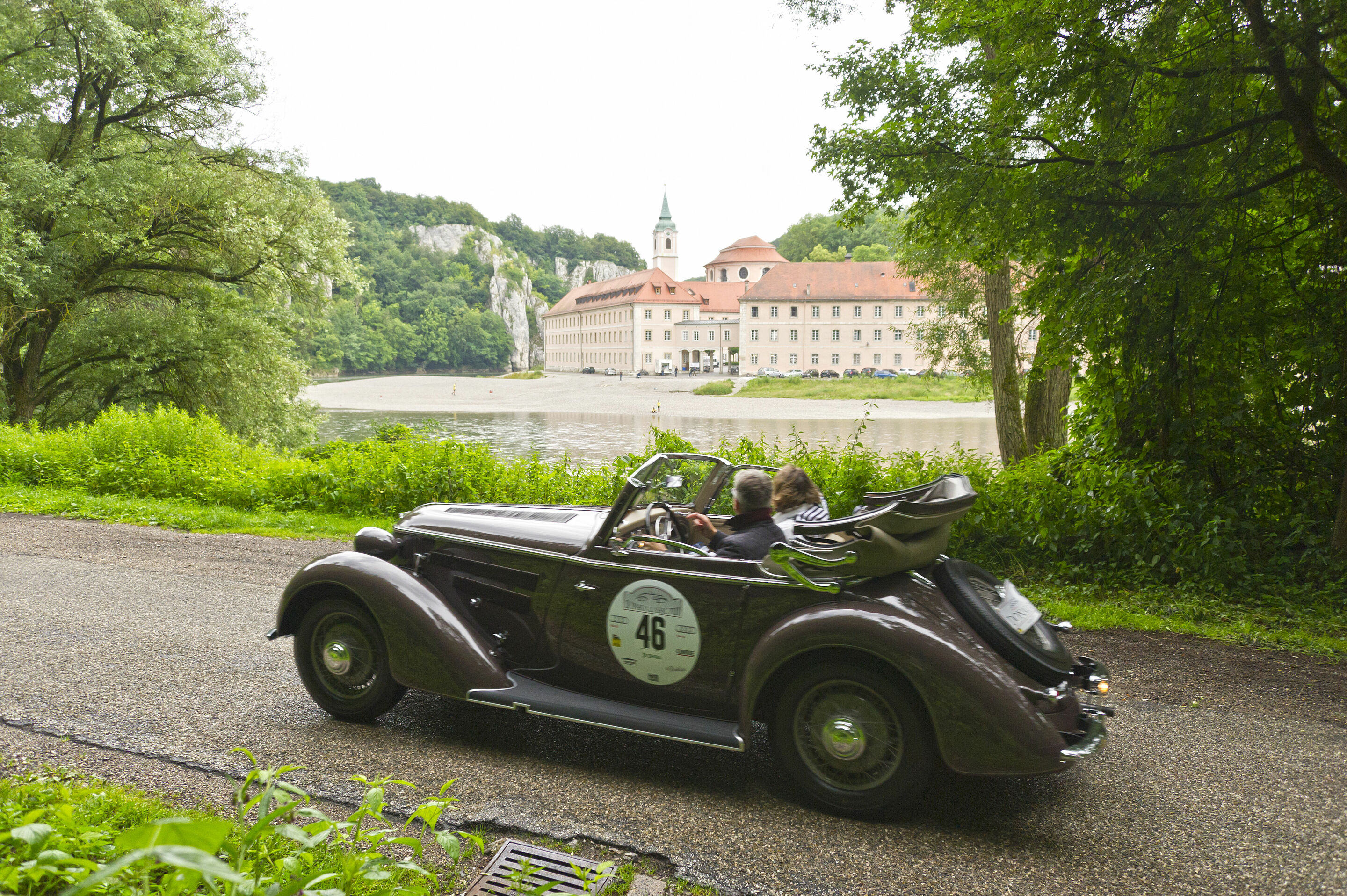 Audi Tradition: 600 Kilometer Sauerland Klassik - Gilt als eines der schönsten Autos der 1930er Jahre: Das Wanderer W 25 Cabriolet.