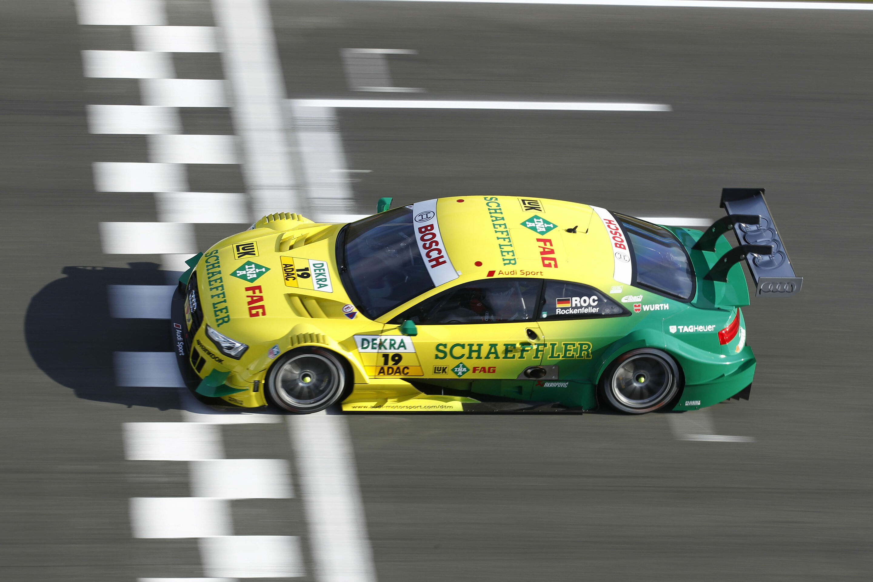 Audi driver Rockenfeller reaches for DTM title
