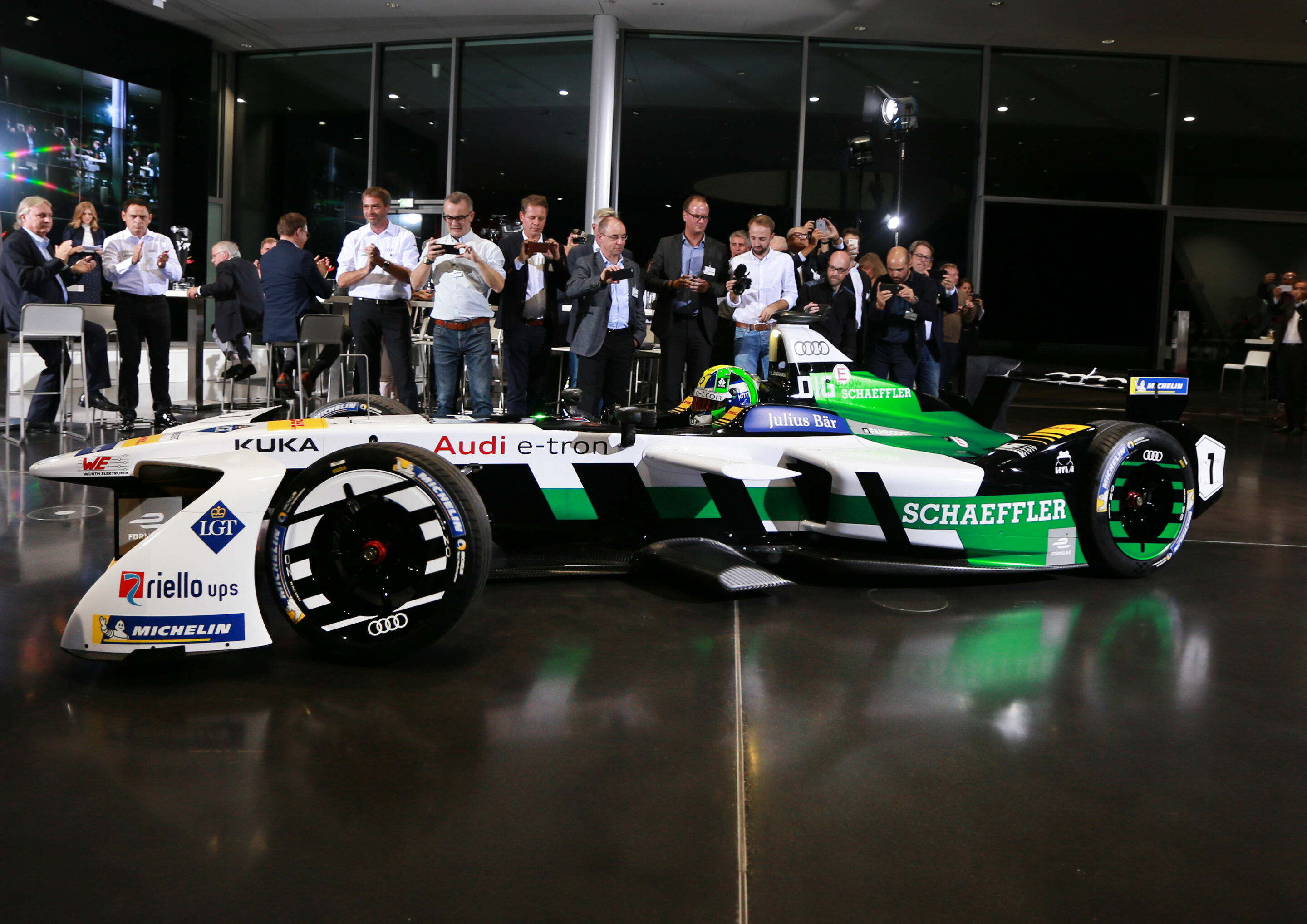 Audi Formula E Team Presentation - Audi e-tron FE04 #1 (Audi Sport ABT Schaeffler), Lucas di Grassi