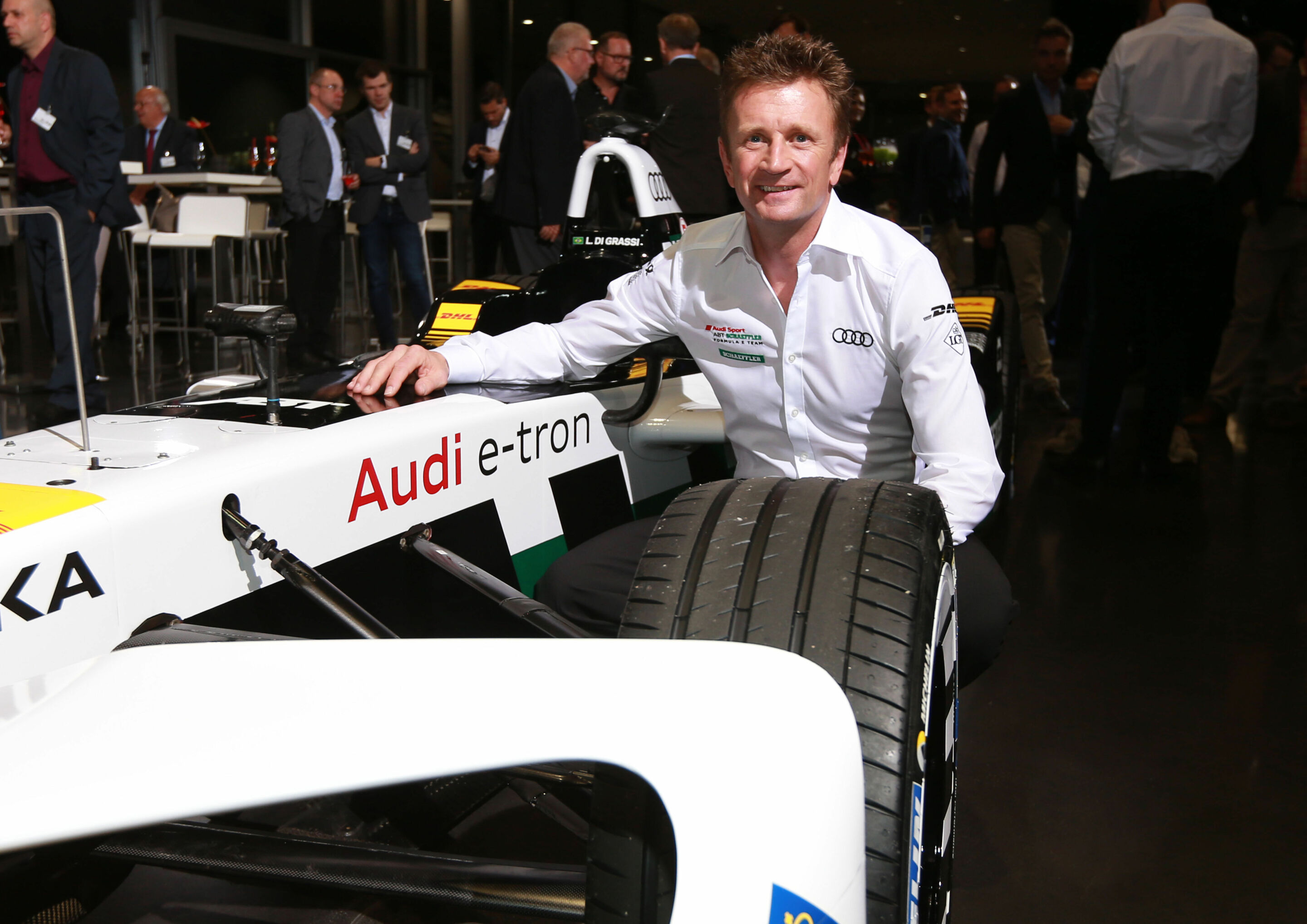 Audi Formula E Team Presentation - Allan McNish