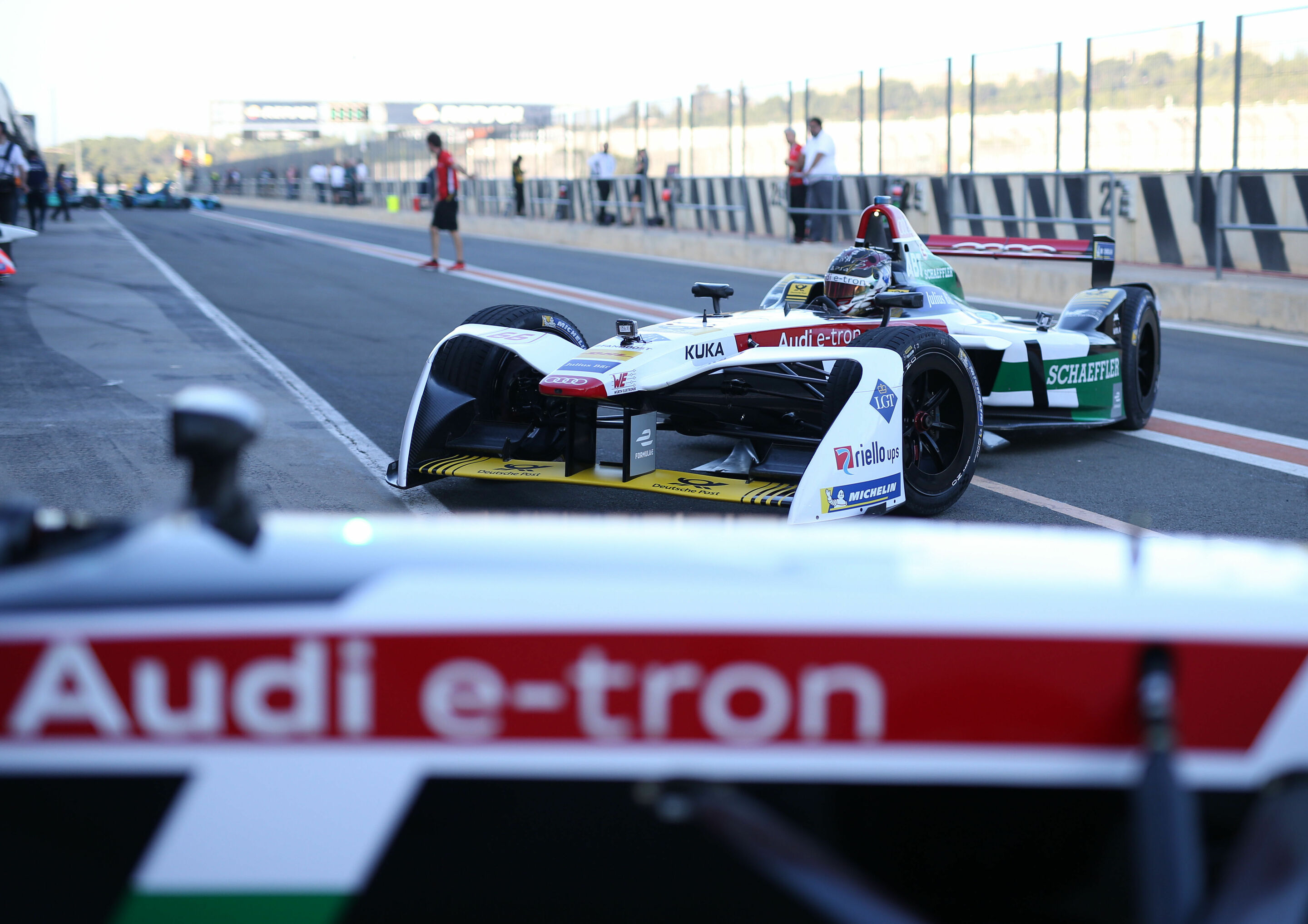 Formel E Test Valencia - Audi e-tron FE04 #66 (Audi Sport ABT Schaeffler), Daniel Abt