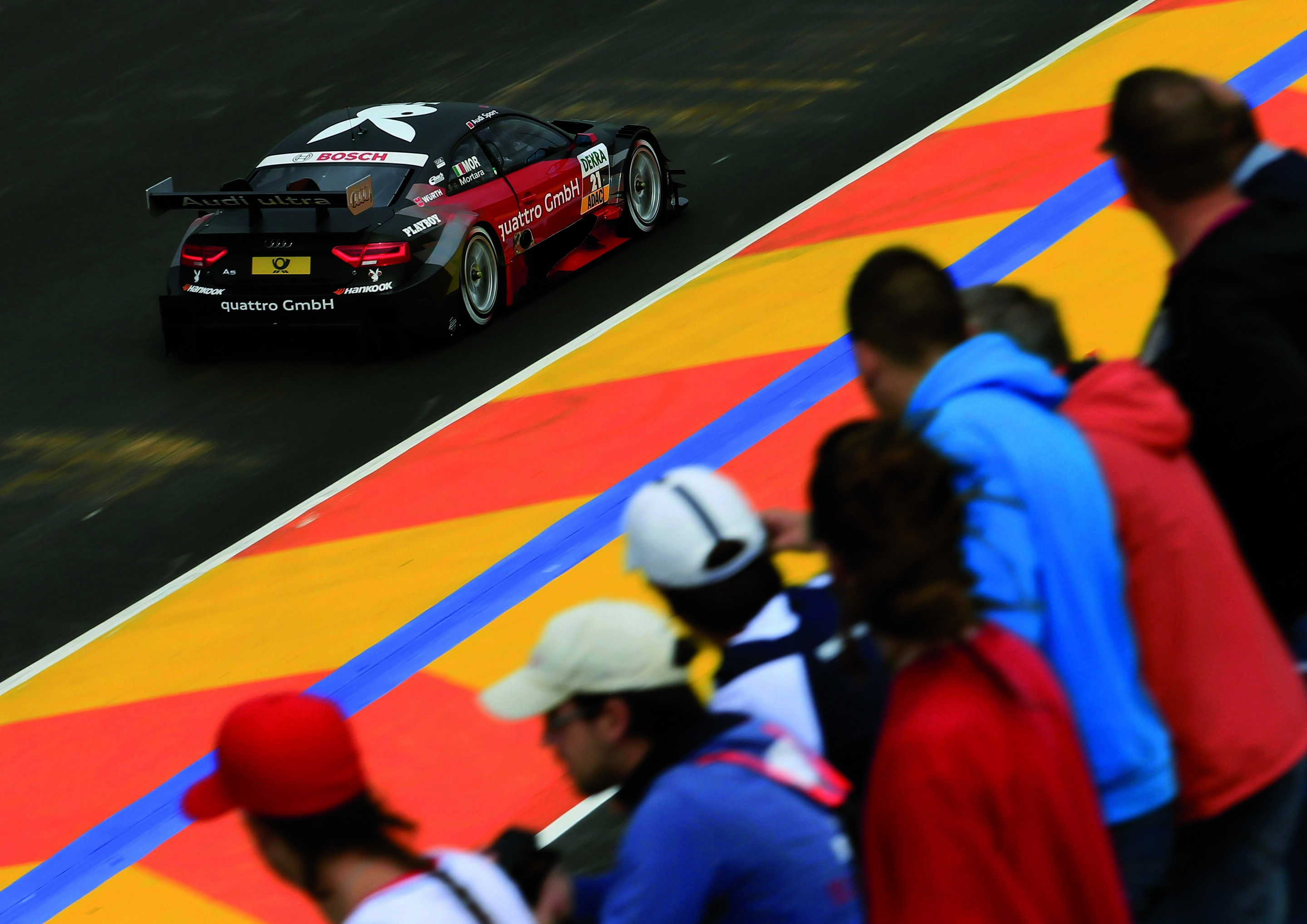 Stimmen nach dem Qualifying in Valencia - Edoardo Mortara, Playboy Audi A5 DTM #21 (Audi Sport Team Rosberg)