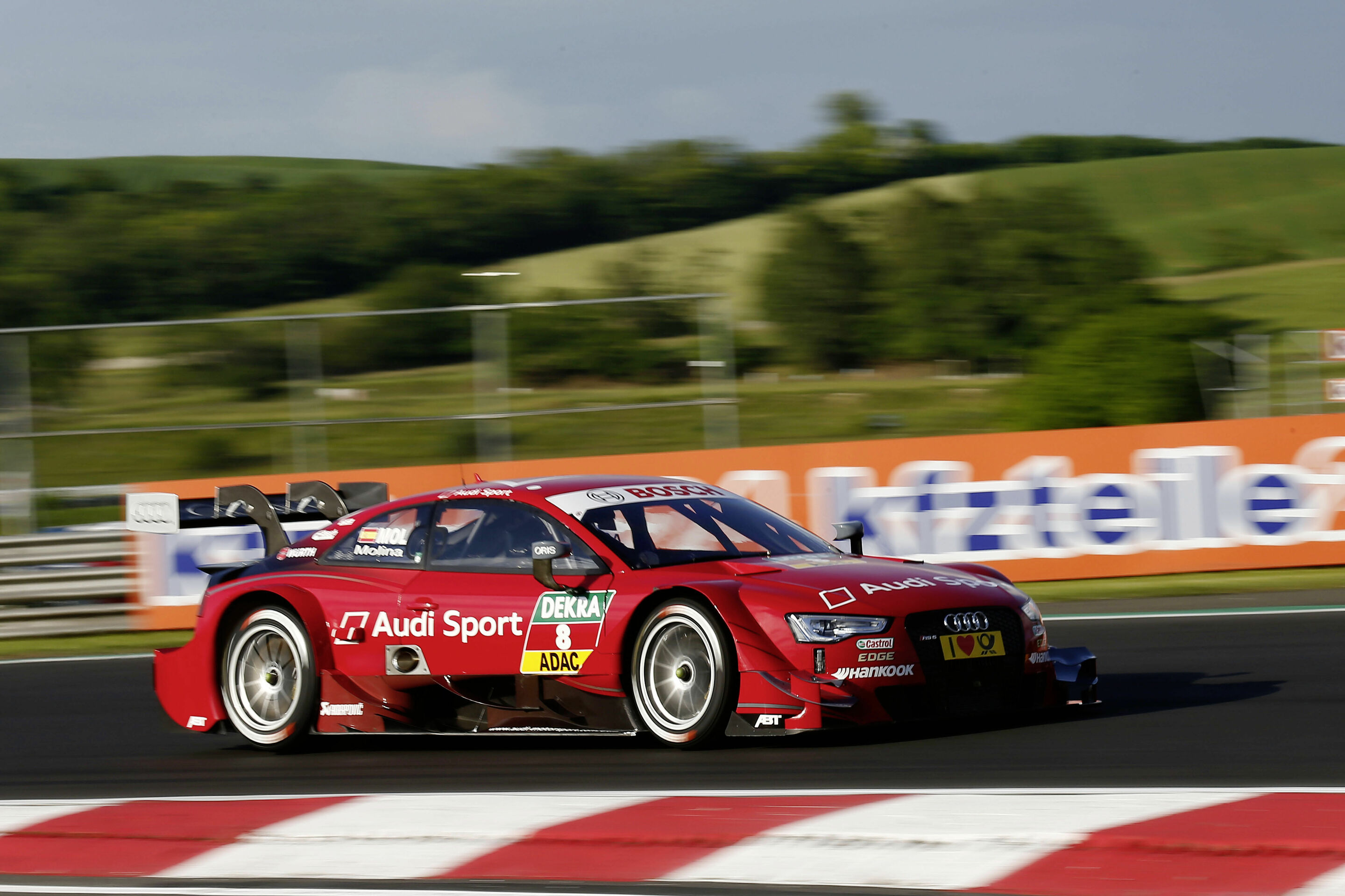 Miguel Molina holt Startplatz drei für Audi - Audi Sport Audi RS 5 DTM #8 (Audi Sport Team Abt Sportsline), Miguel Molina