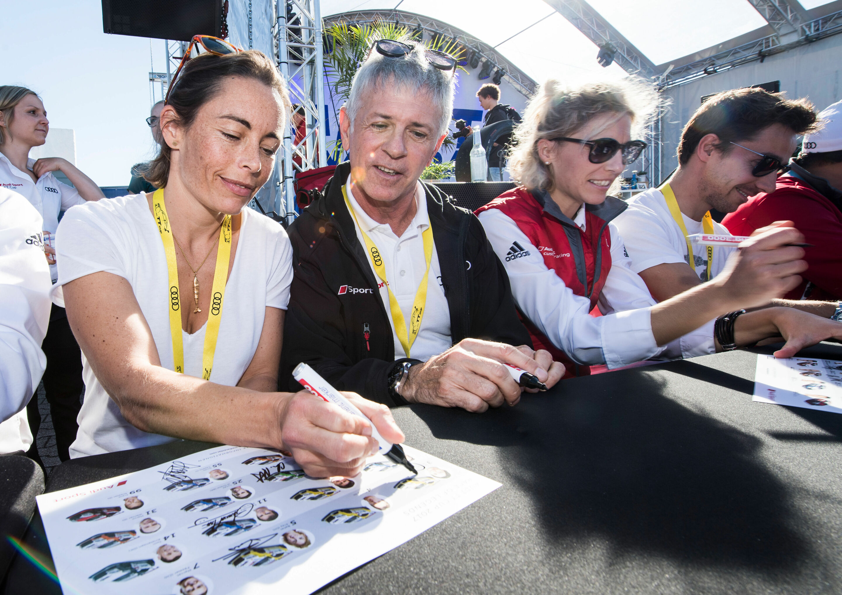 Audi Sport TT Cup Hockenheim II 2017 - Vanina Ickx, Dindo Capello