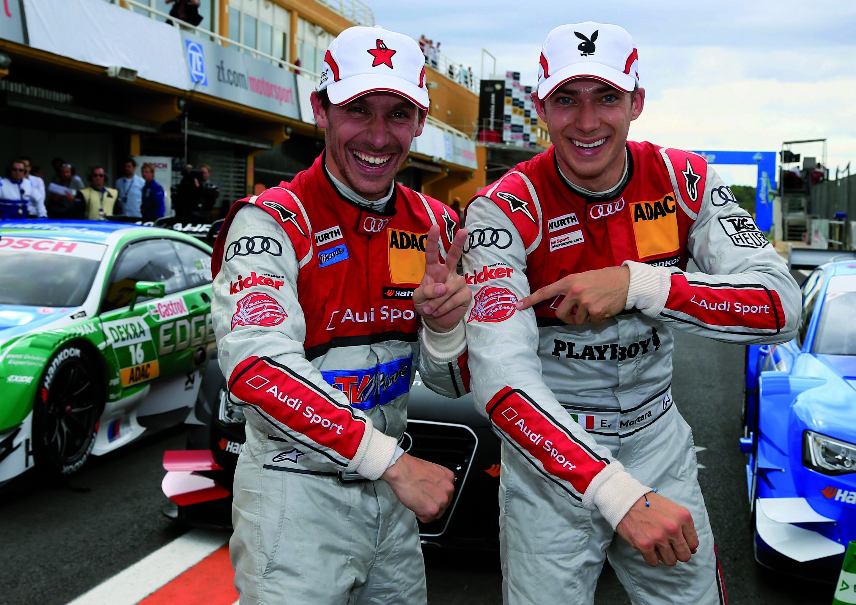 Audi with strong team performance - Filipe Albuquerque, Edoardo Mortara