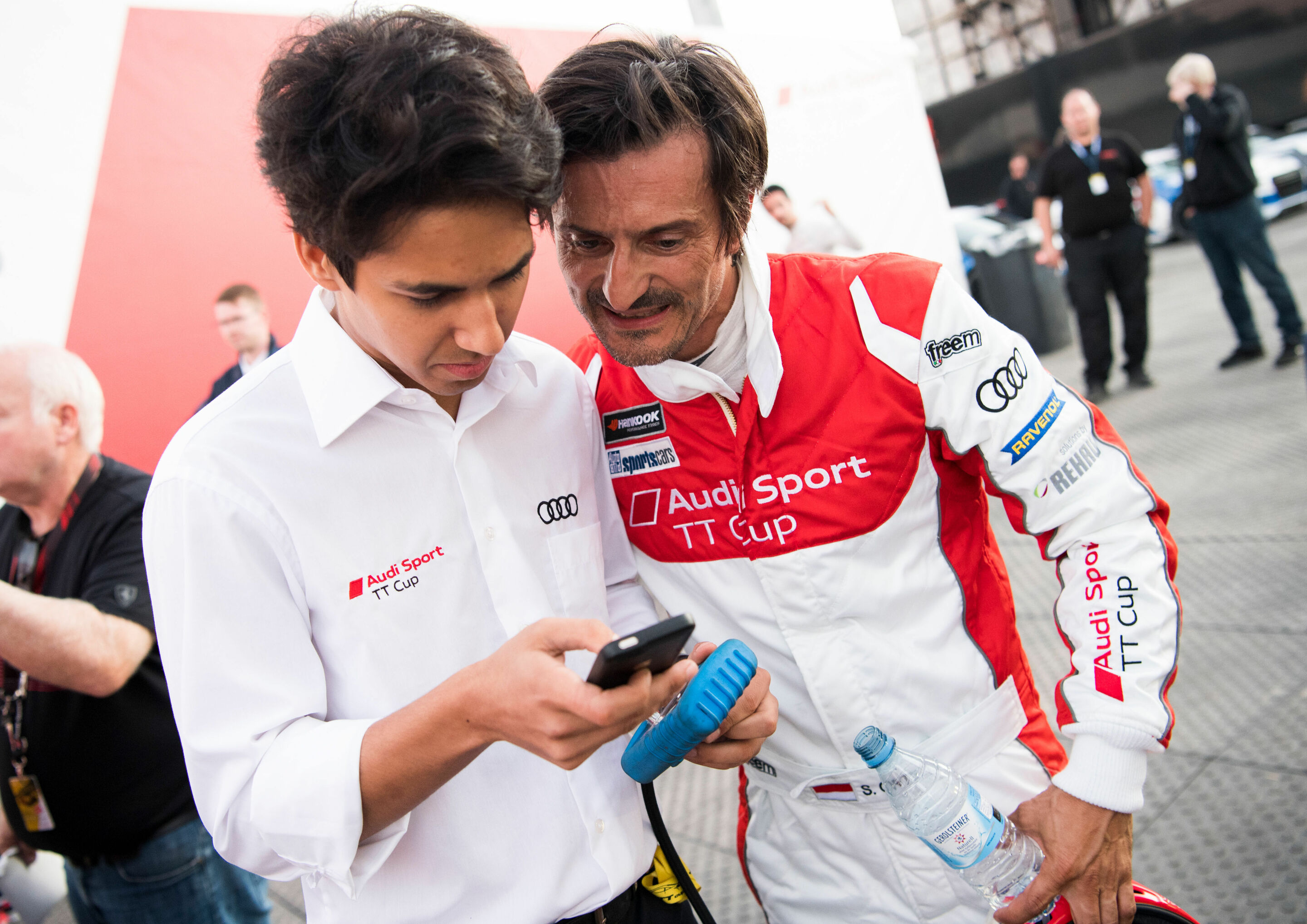 Audi TT cup Race of Legends - Mike Beckhus, Stéphane Ortelli