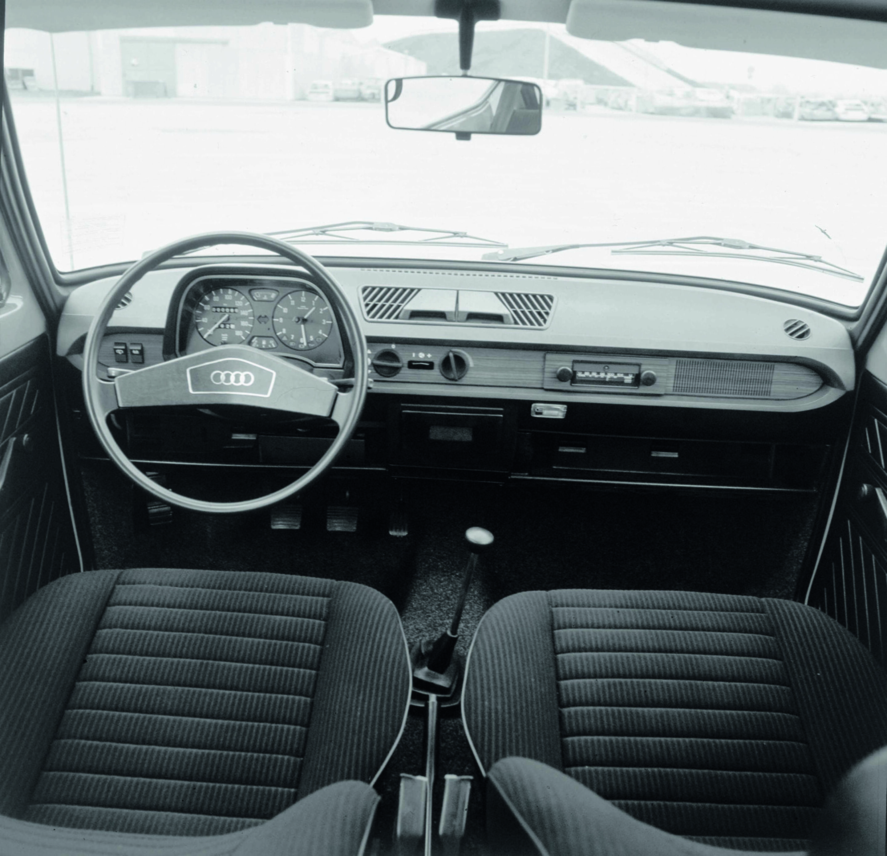Anniversary magazine History - Style - the 1974 Audi 50 offered cultivated ambiance