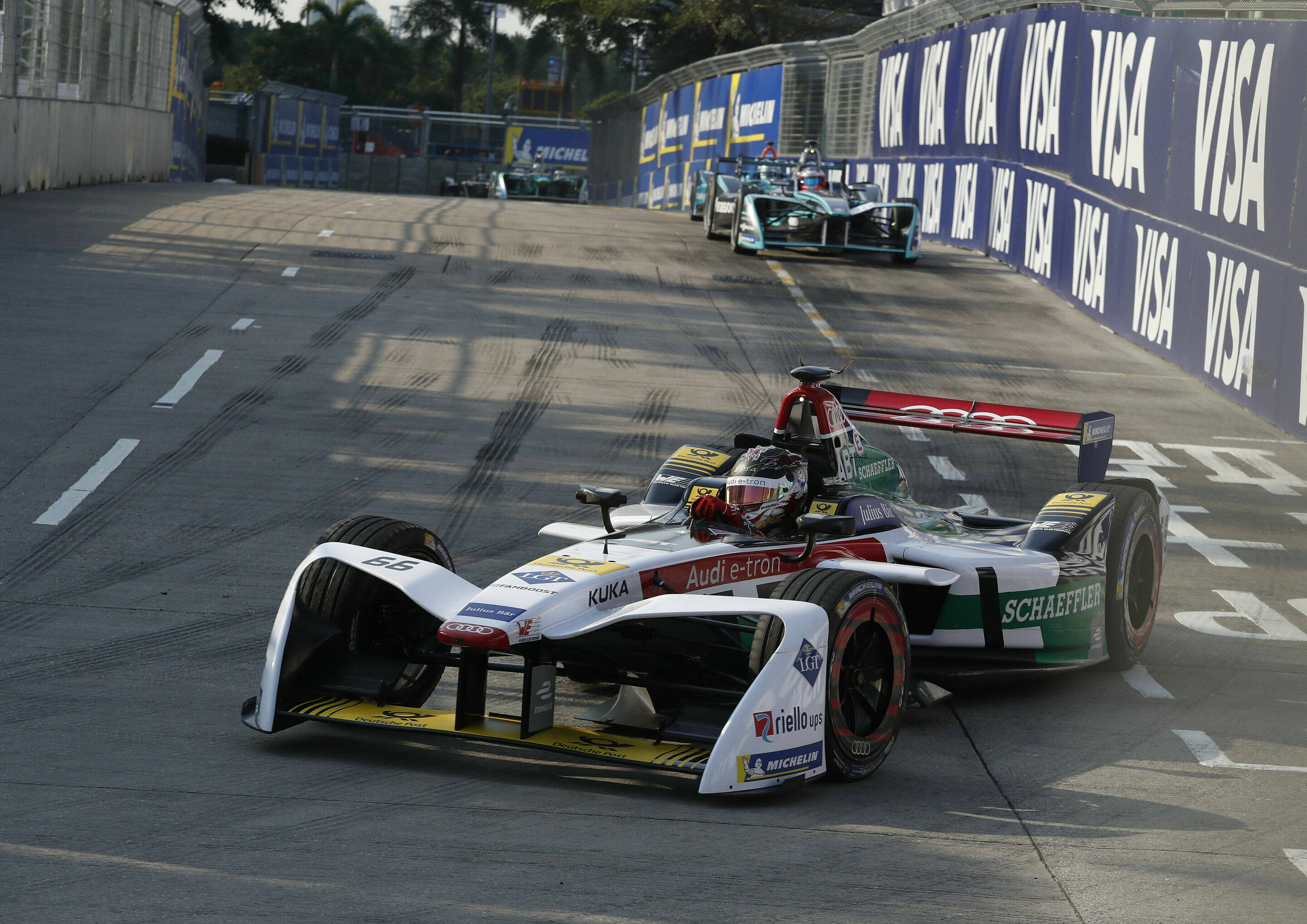 Formula E, Hong Kong E-Prix 2017 - Audi e-tron FE04 #66 (Audi Sport ABT Schaeffler), Daniel Abt