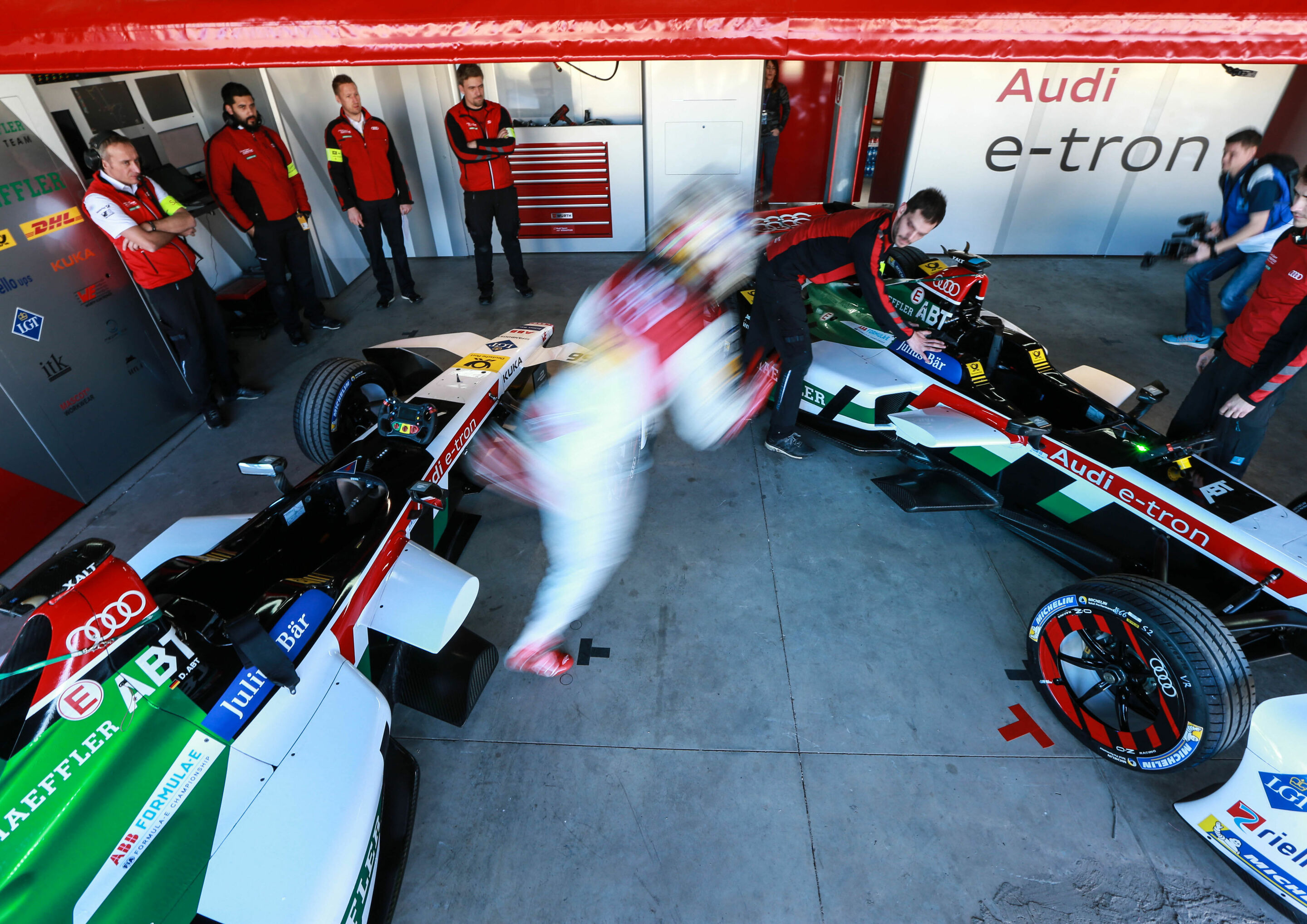 Formel E, Marrakesch E-Prix 2018 - Audi e-tron FE04 #66 (Audi Sport ABT Schaeffler), Daniel Abt