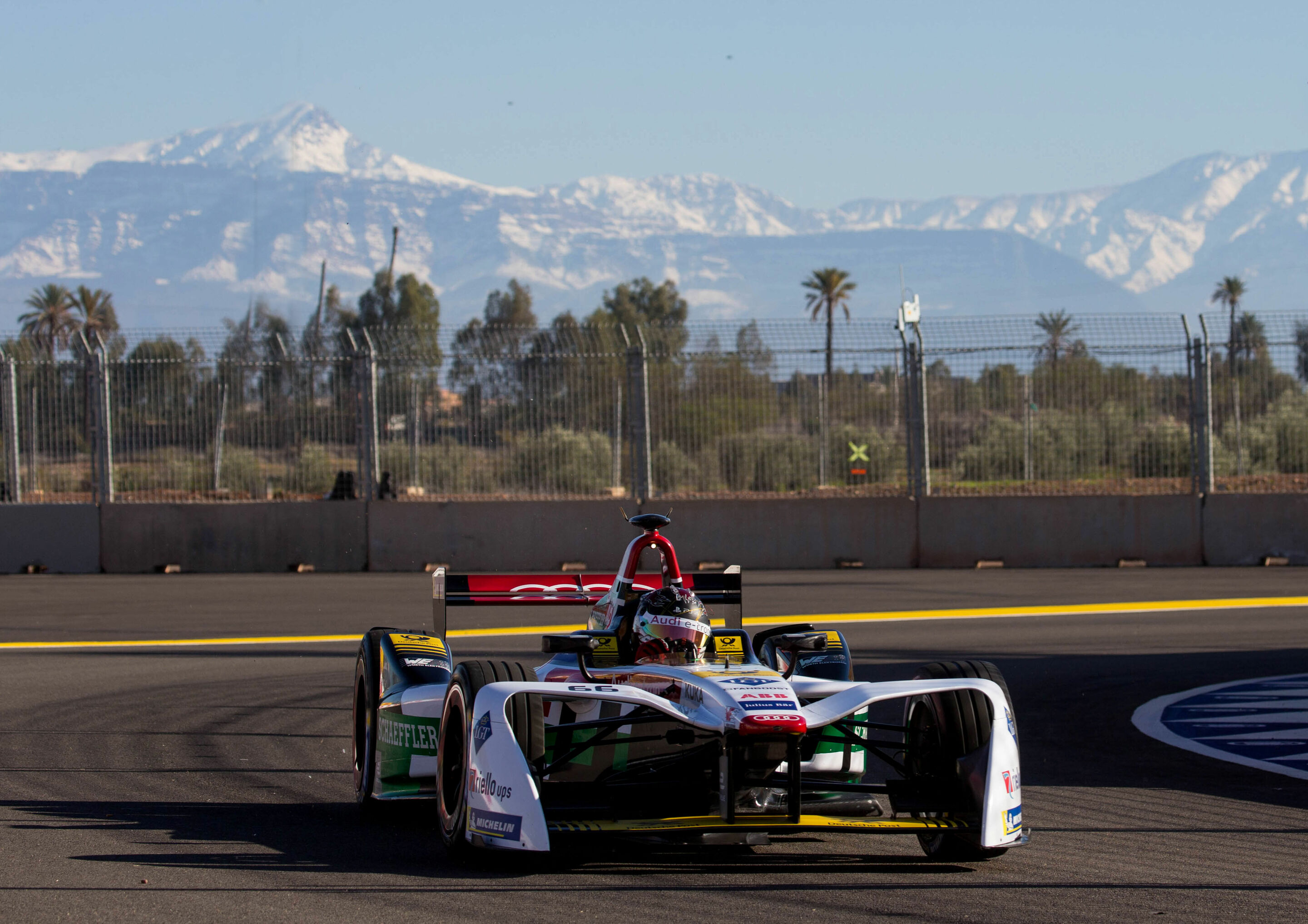 Formel E, Marrakesch E-Prix 2018 - Audi e-tron FE04 #66 (Audi Sport ABT Schaeffler), Daniel Abt