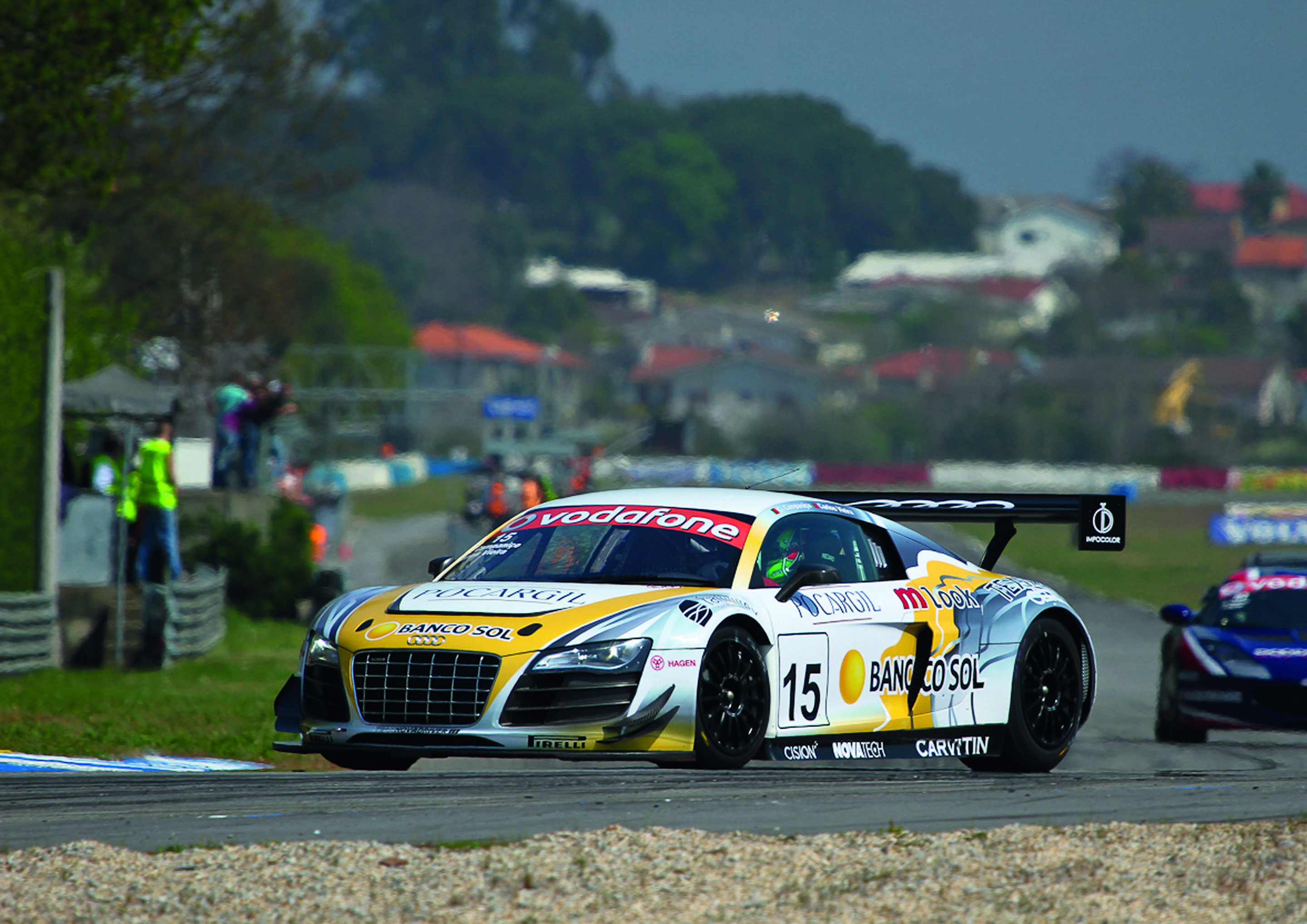 César Campaniço/Carlos Vieira (Team Novadriver), Audi R8 LMS
