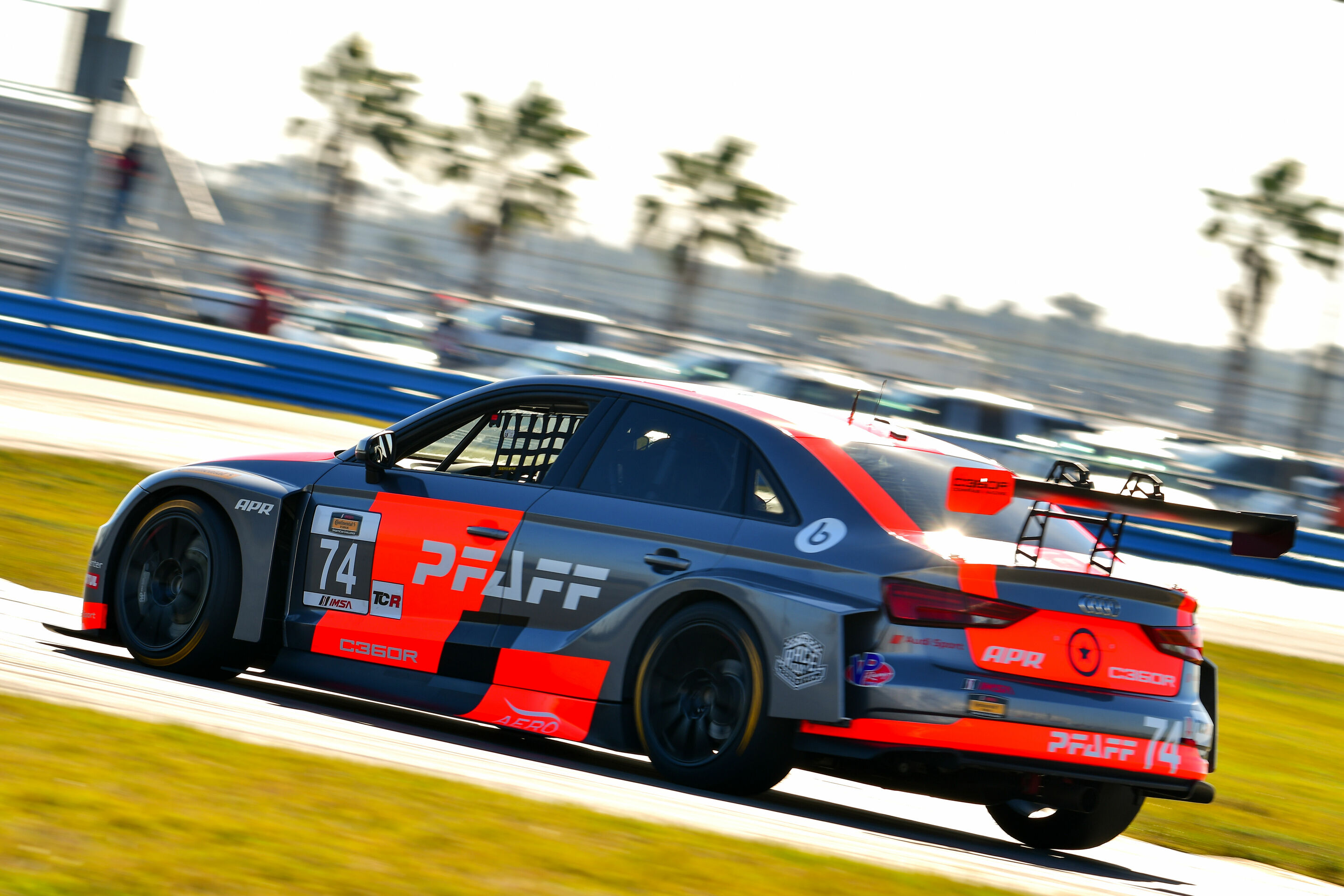 24h Daytona Testtage 2018 - Audi RS 3 LMS #74 (Compass Racing), Rodrigo Sales/Kuno Wittmer