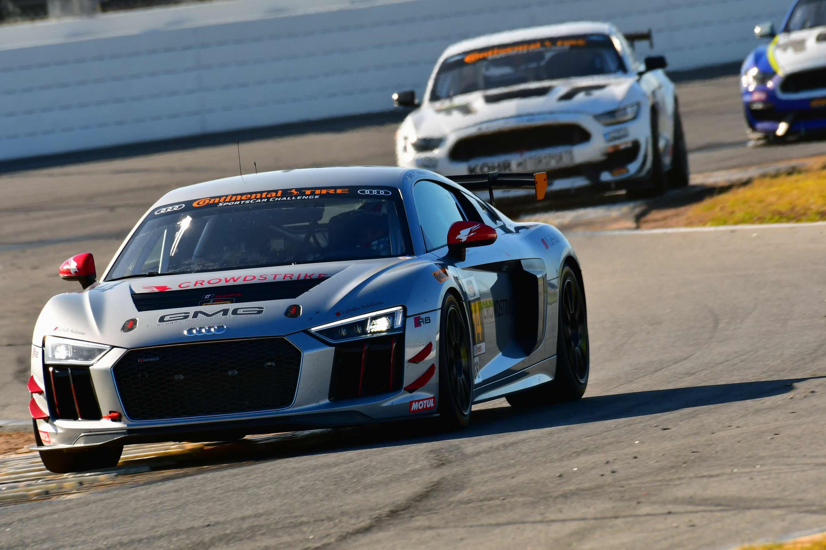 24h Daytona test days 2018 - Audi R8 LMS GT4 #14 (GMG Racing), Andrew Davis/George Kurtz/James Sofronas