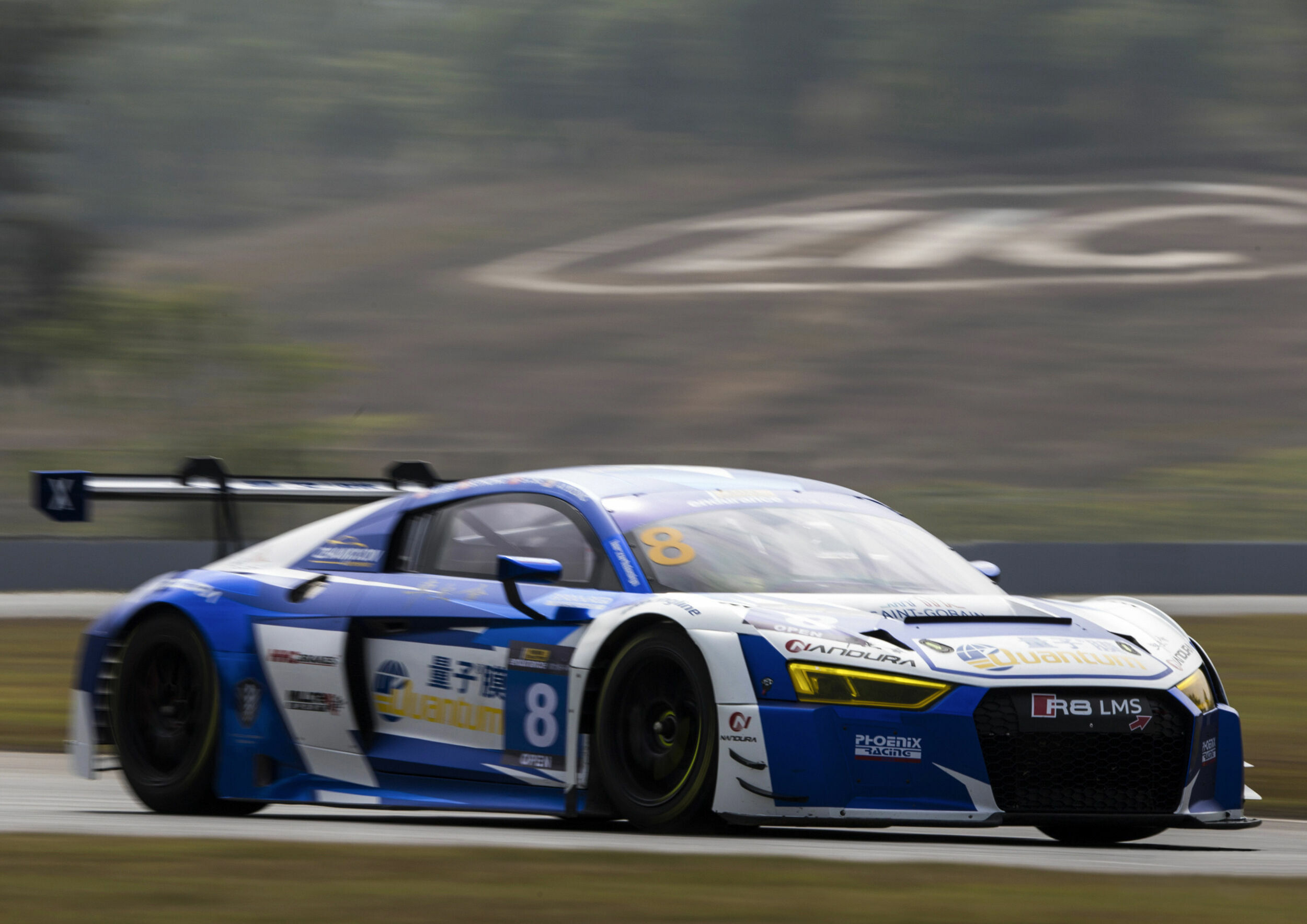 Zhuhai Circuit Hero 600-km endurance race 2018 - Audi R8 LMS #8 (Phoenix Racing Asia), Shaun Thong/Marchy Lee/Alex Yoong/Xie Jiaxing