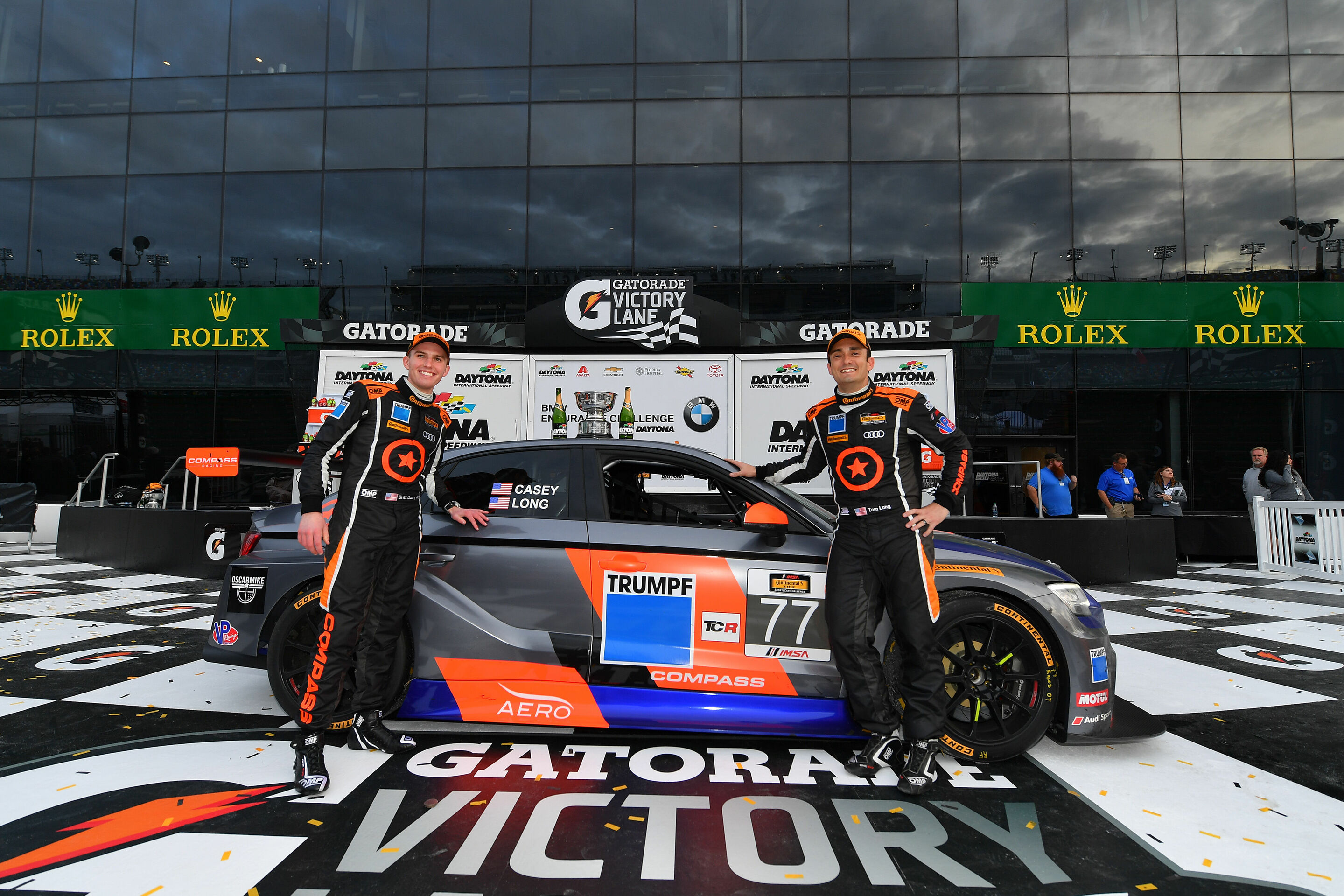 24h Daytona 2018 - Britt Casey Jr., Tom Long