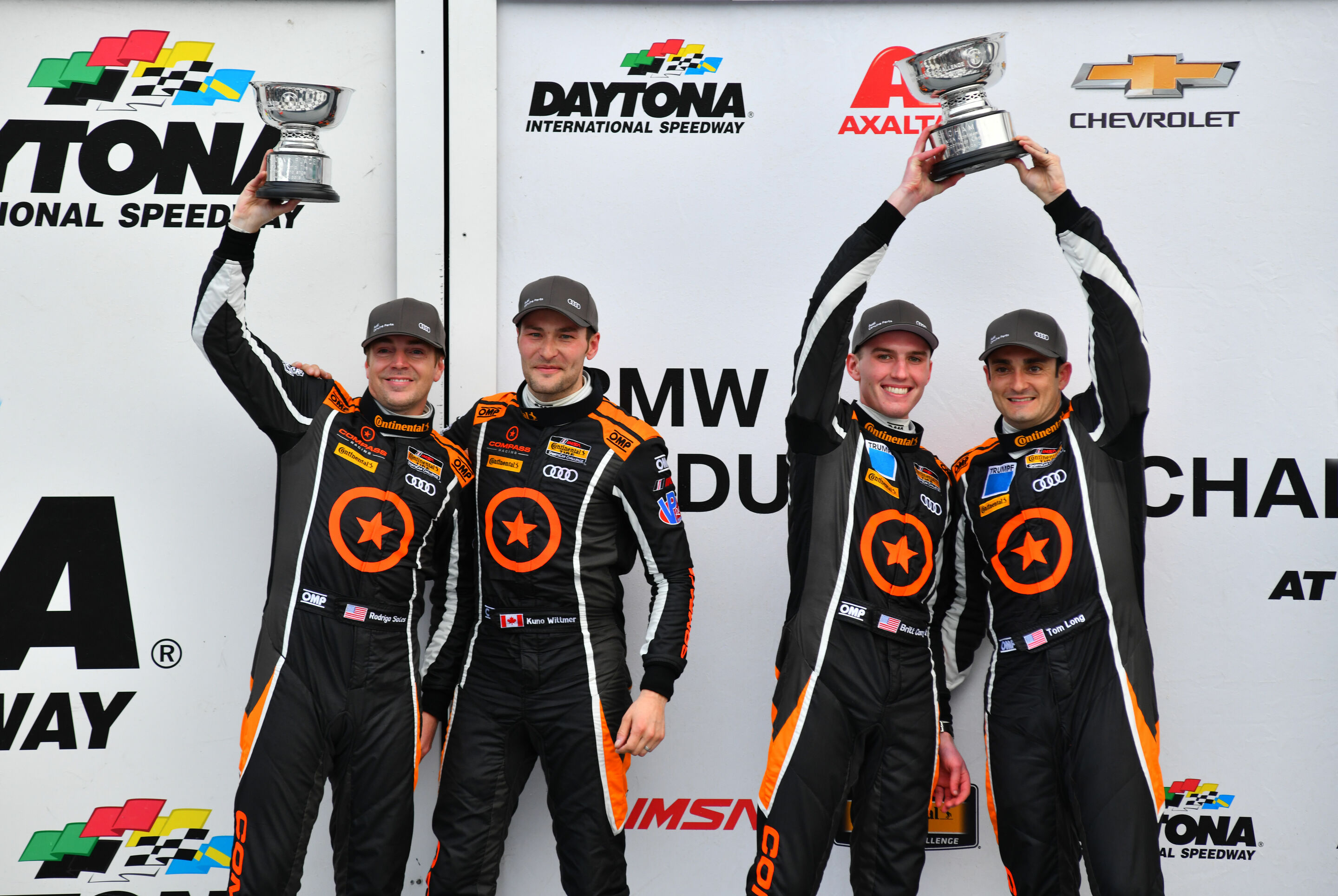 24h Daytona 2018 - Rodrigo Sales, Kuno Wittmer, Britt Casey Jr., Tom Long