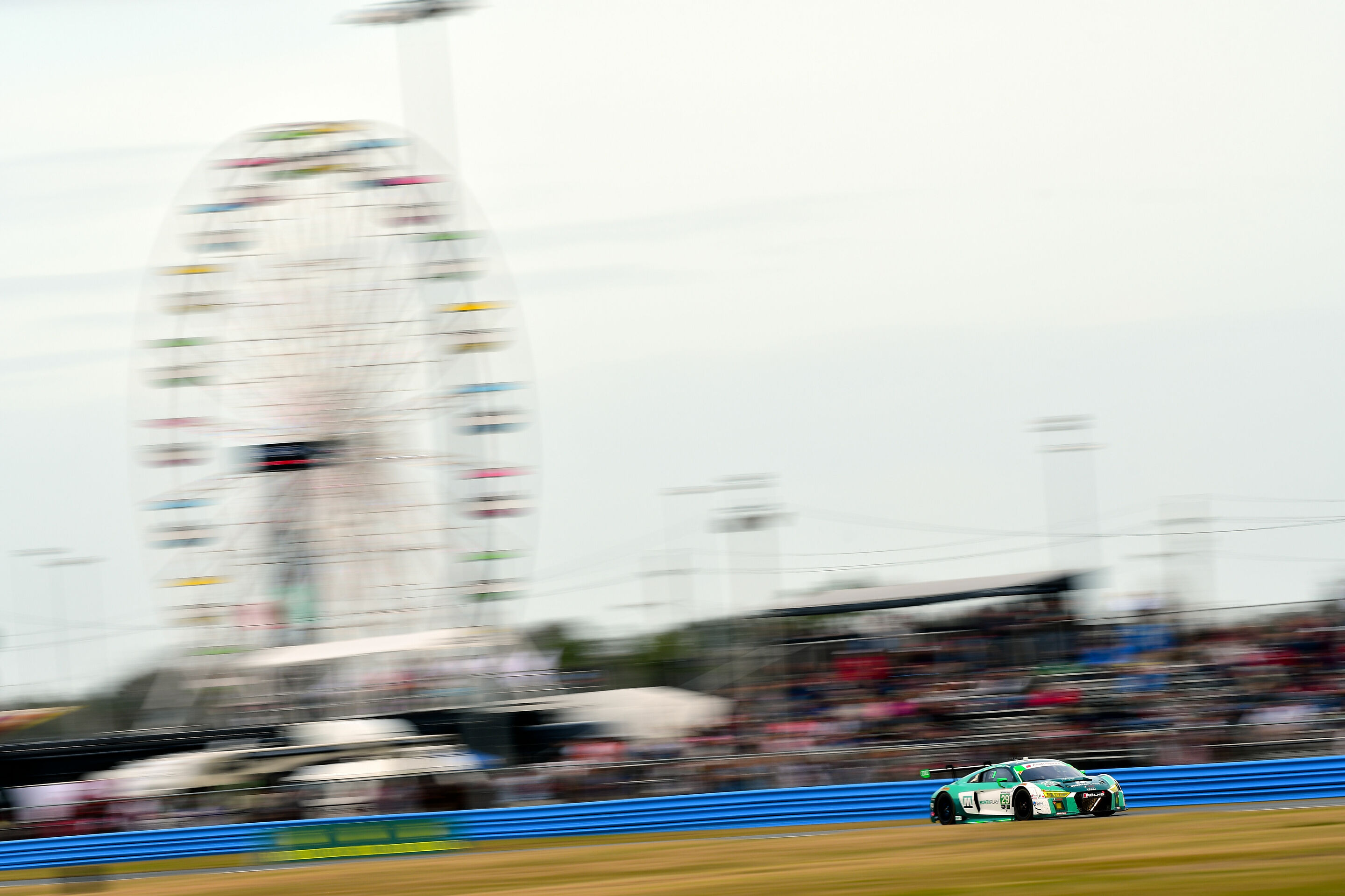 24h Daytona 2018 - Audi R8 LMS #29 (Montaplast by Land-Motorsport), Kelvin van der Linde/Sheldon van der Linde/Christopher Mies/Jeffrey Schmidt