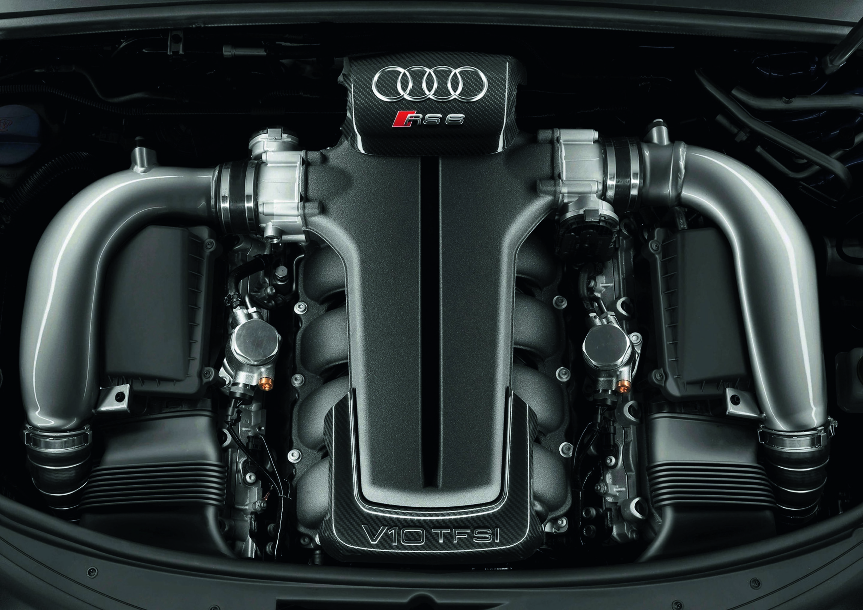 Jubiläumsmagazin Design - Der König unter den TFSI-Aggregaten: V10 mit 560 PS im Audi RS 6