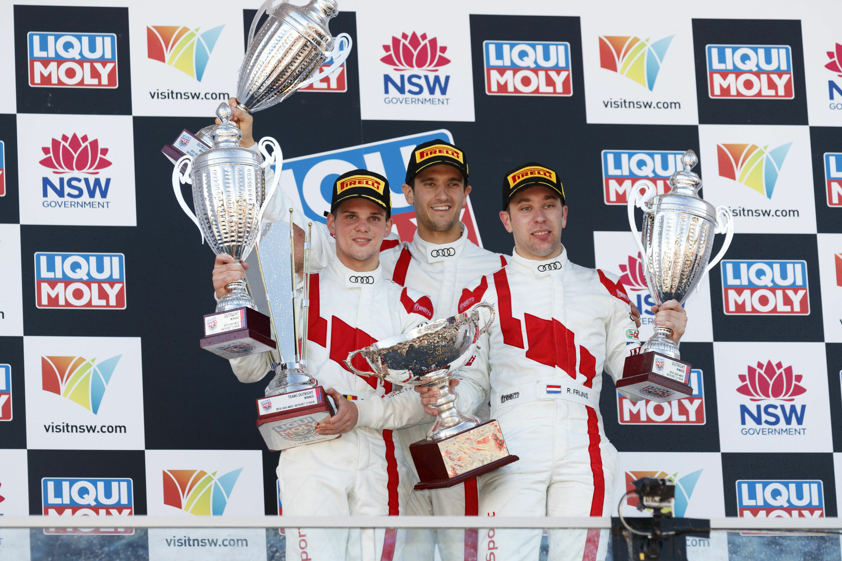 12h Bathurst 2018 - Dries Vanthoor, Stuart Leonard, Robin Frijns