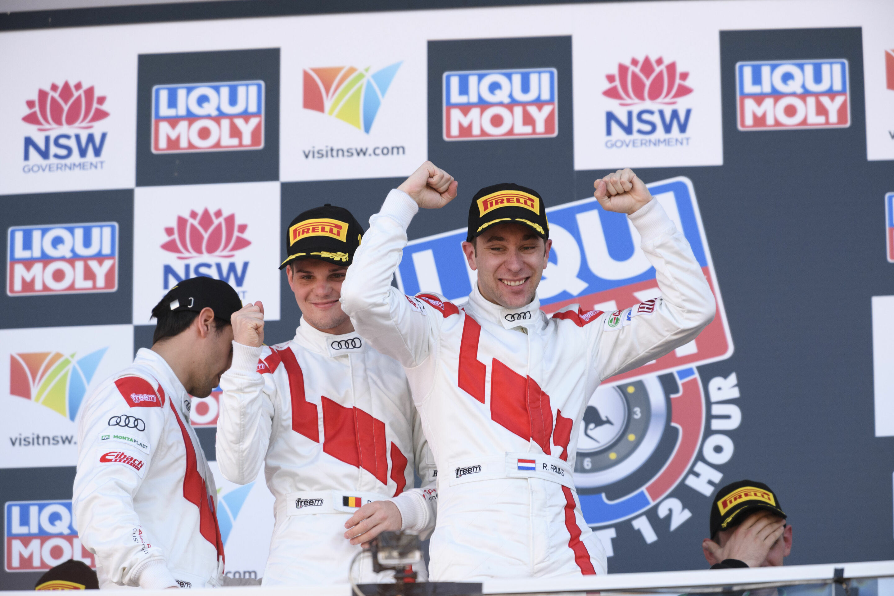 12h Bathurst 2018 - Stuart Leonard, Dries Vanthoor, Robin Frijns