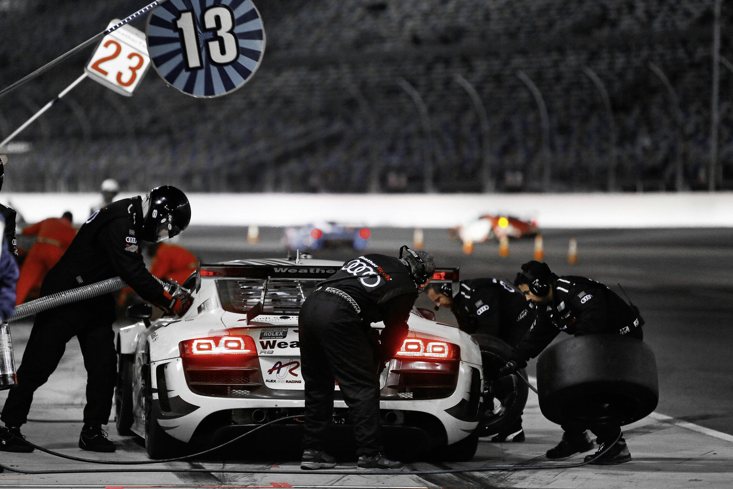Audi R8 GRAND-AM bei den 24 Stunden von Daytona