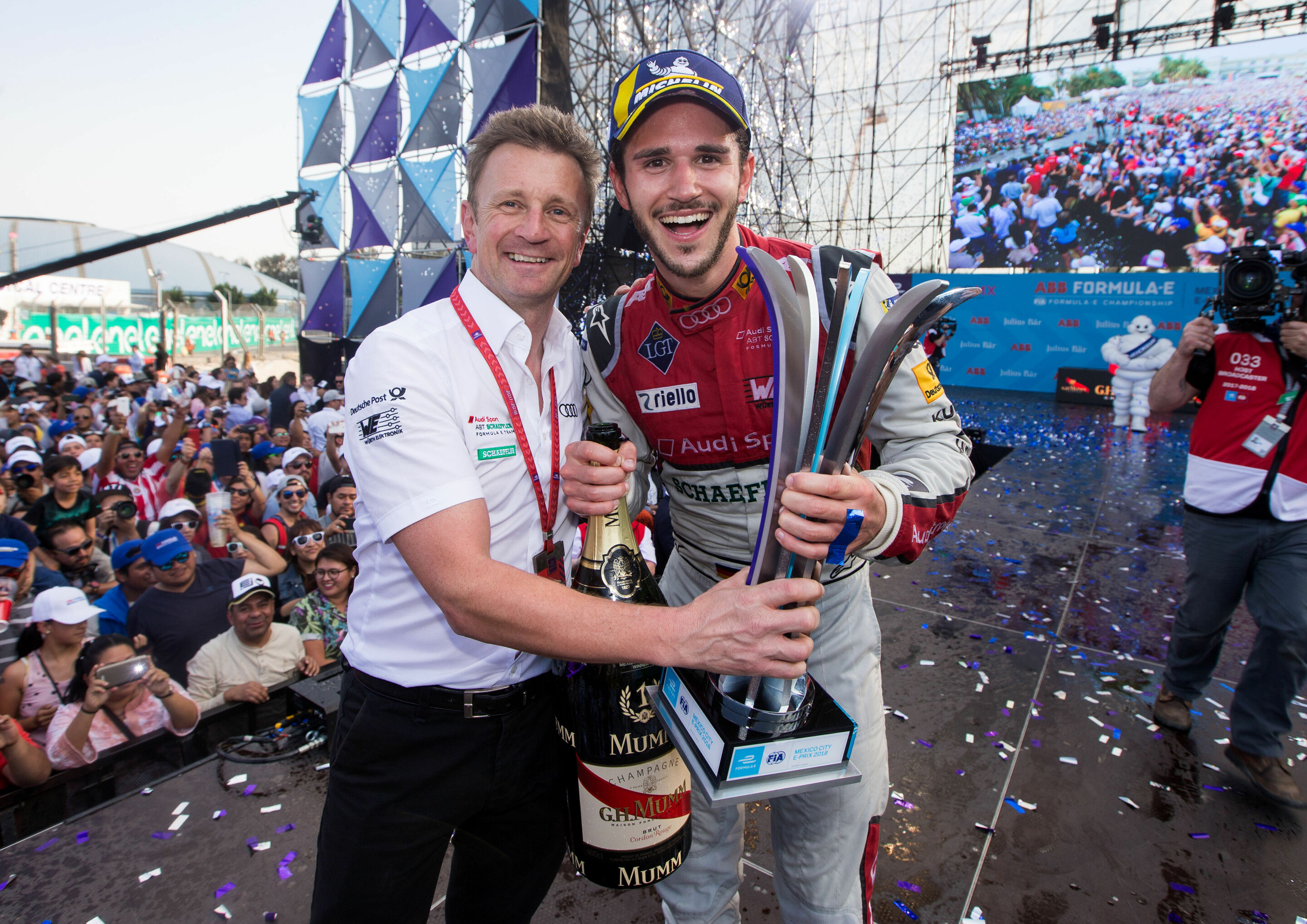 Formula E, Mexico City E-Prix 2018 - Allan McNish, Daniel Abt