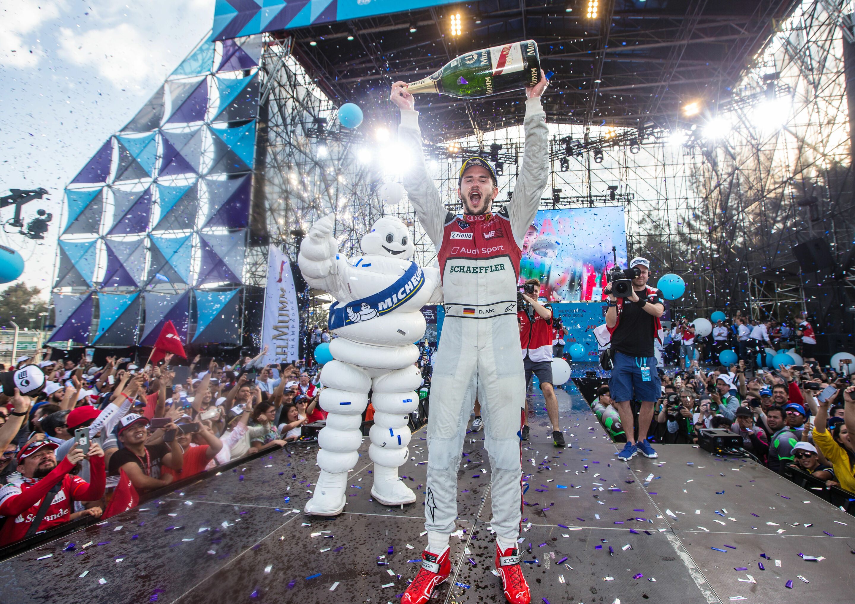 Formel E, Mexico City E-Prix 2018 - Daniel Abt