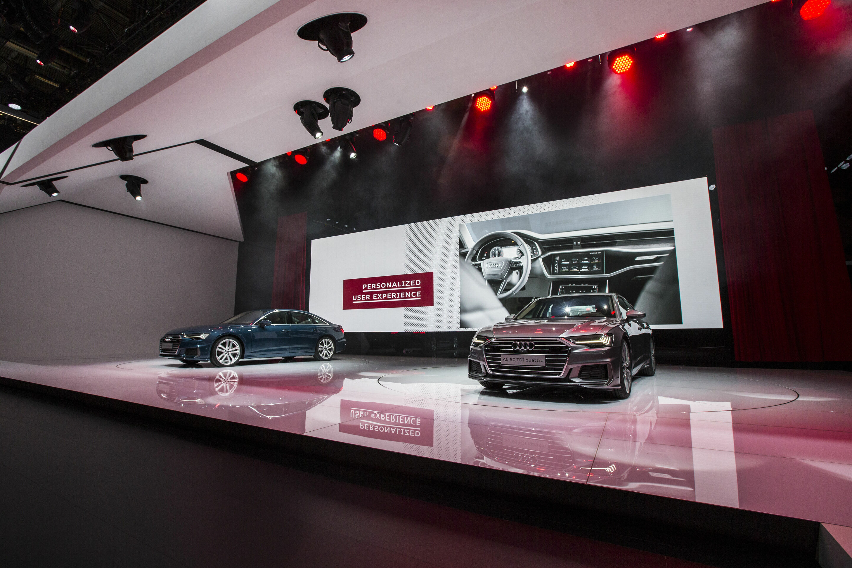 88. Internationaler Automobilsalon Genf 2018 - Die neue Audi A6 Limousine auf dem Automobilsalon Genf 2018