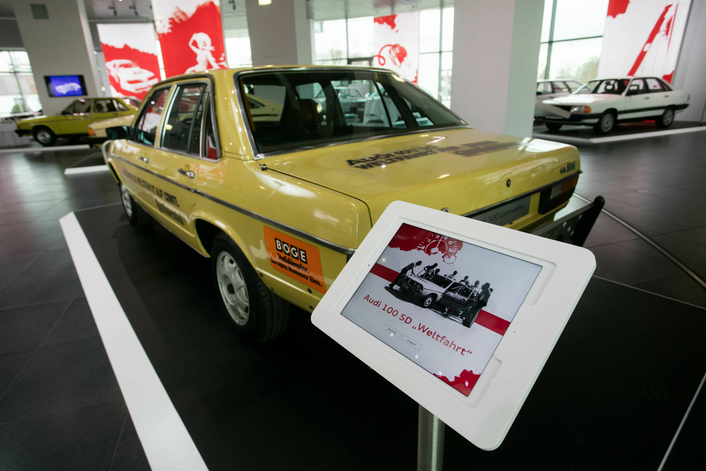 "From 0 to 100" at Audi museum mobile - From 0 to 100