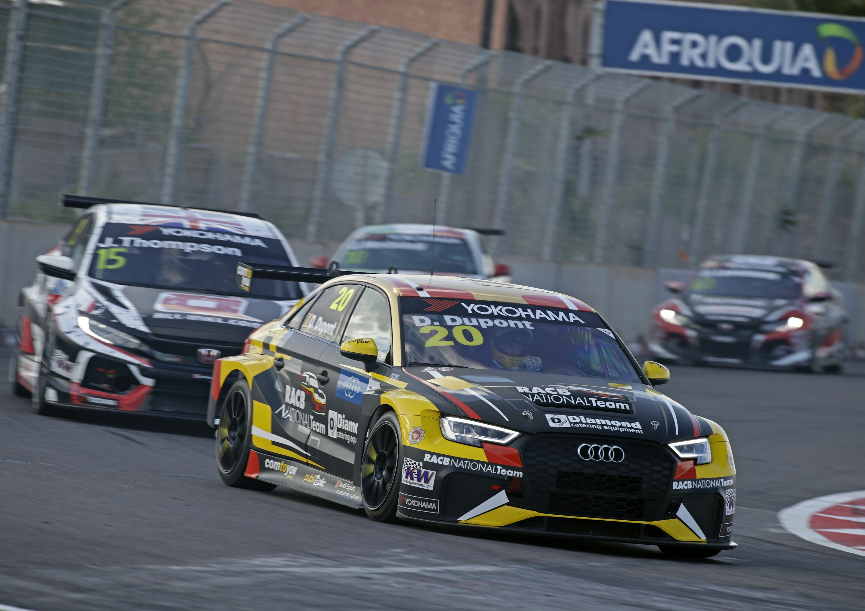 WTCR – FIA-Tourenwagen-Weltcup 2018 - Audi RS 3 LMS #20 (Audi Sport Team Comtoyou), Denis Dupont