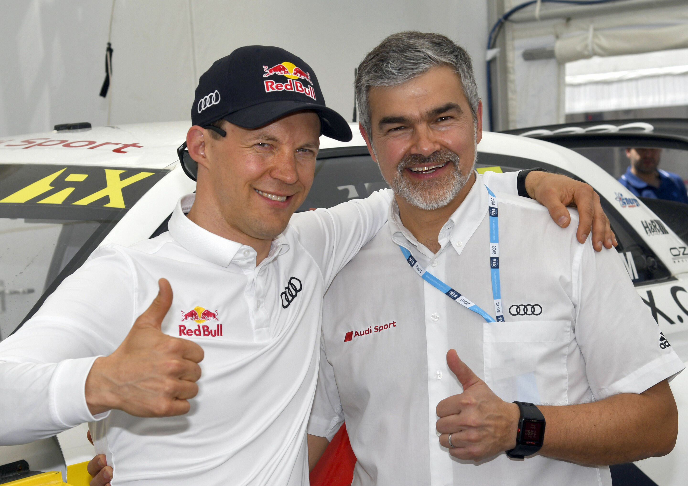 FIA World Rallycross Championship 2018, Circuit de Catalunya-Barcelona - Mattias Ekström, Dieter Gass