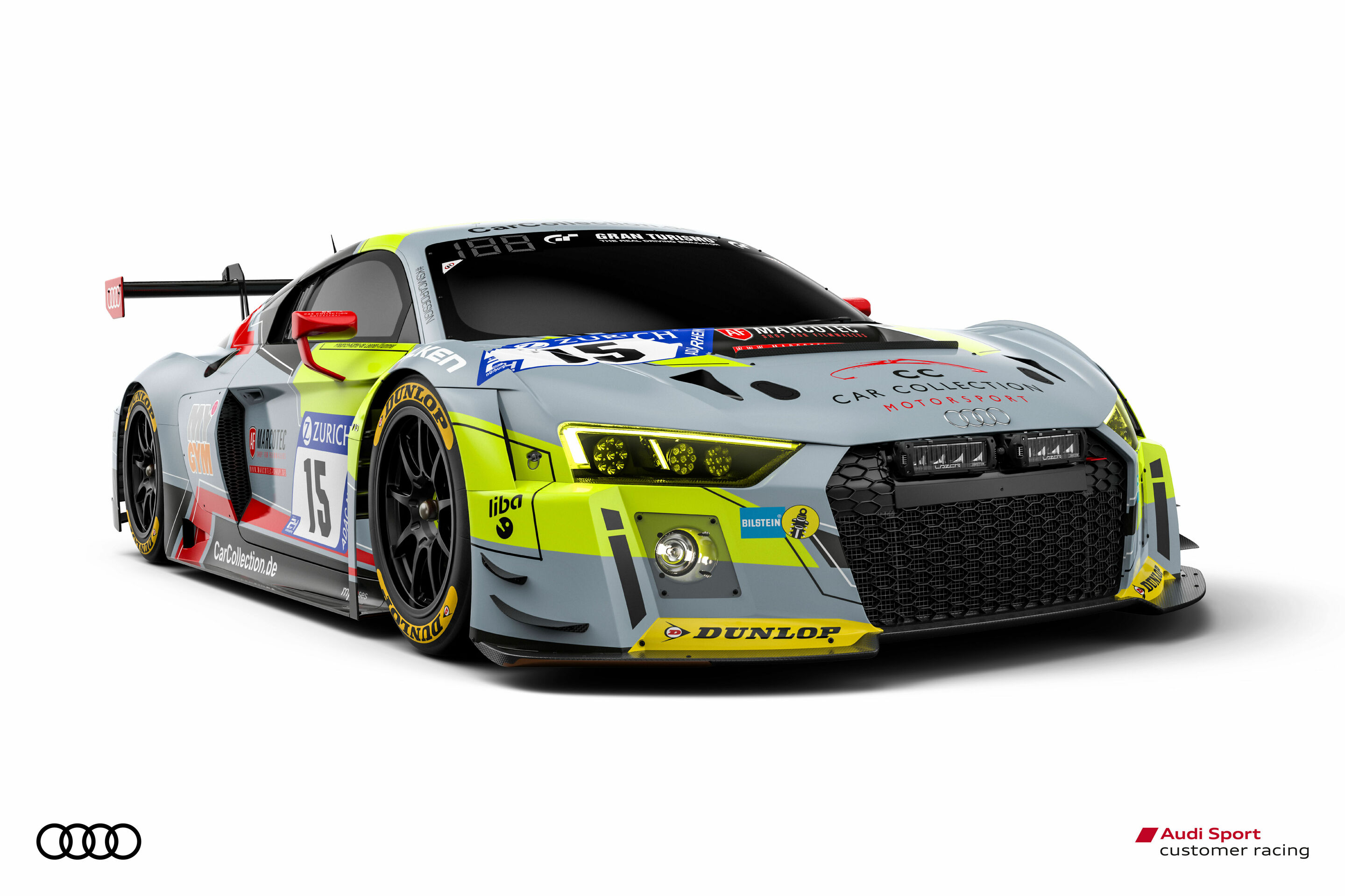 24h Nürburgring 2018 - Audi R8 LMS #15 (Car Collection Motorsport), Christopher Friedrich/Pierre Kaffer/Adrien De Leener/Simon Trummer