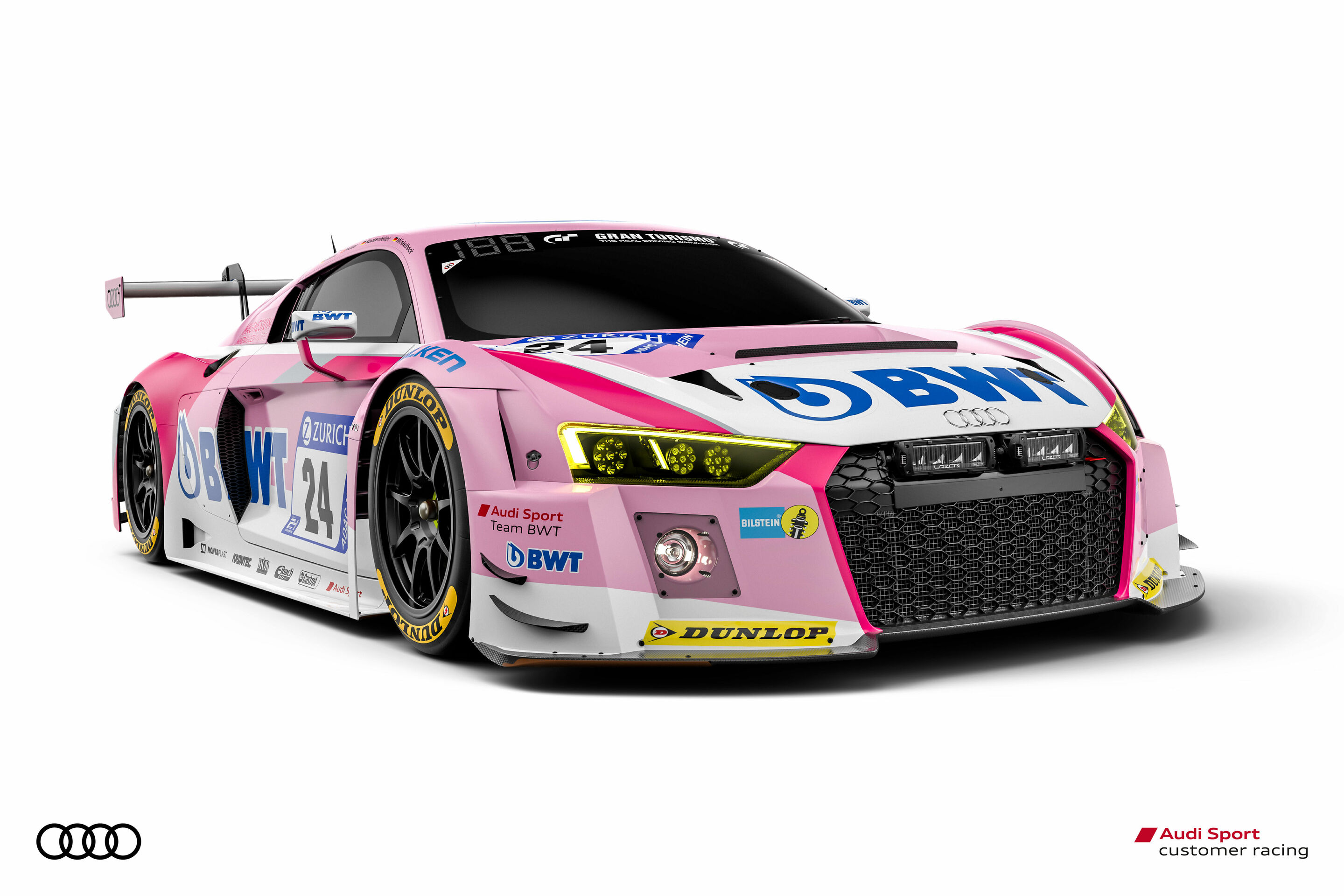 24h Nürburgring 2018 - Audi R8 LMS #24 (Audi Sport Team BWT), Christopher Haase/Nico Müller/Markus Winkelhock/Mike Rockenfeller