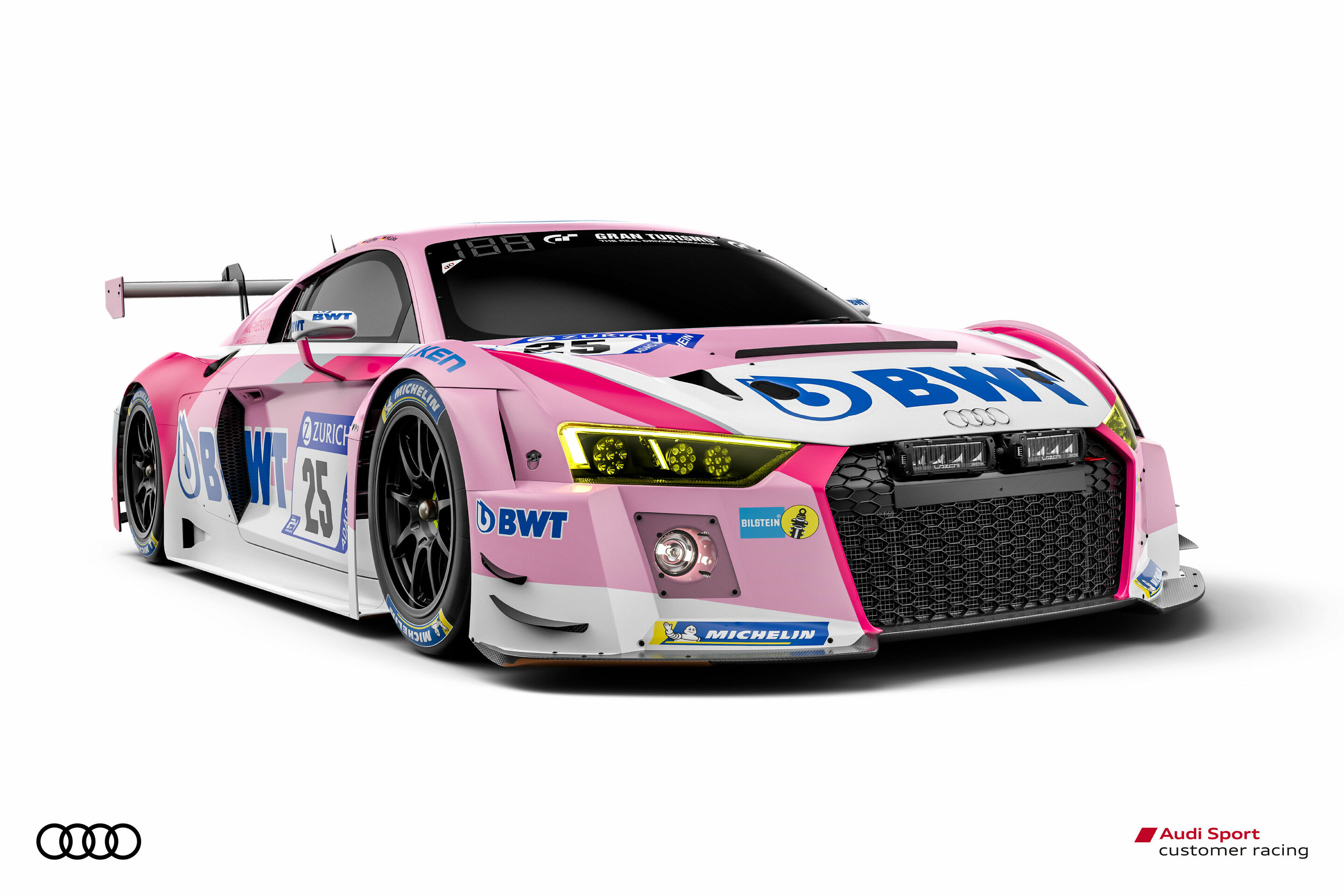 24h Nürburgring 2018 - Audi R8 LMS #25 (Team BWT Mücke Motorsport), Marcel Fässler/Christer Jöns/Pierre Kaffer/Stefan Mücke