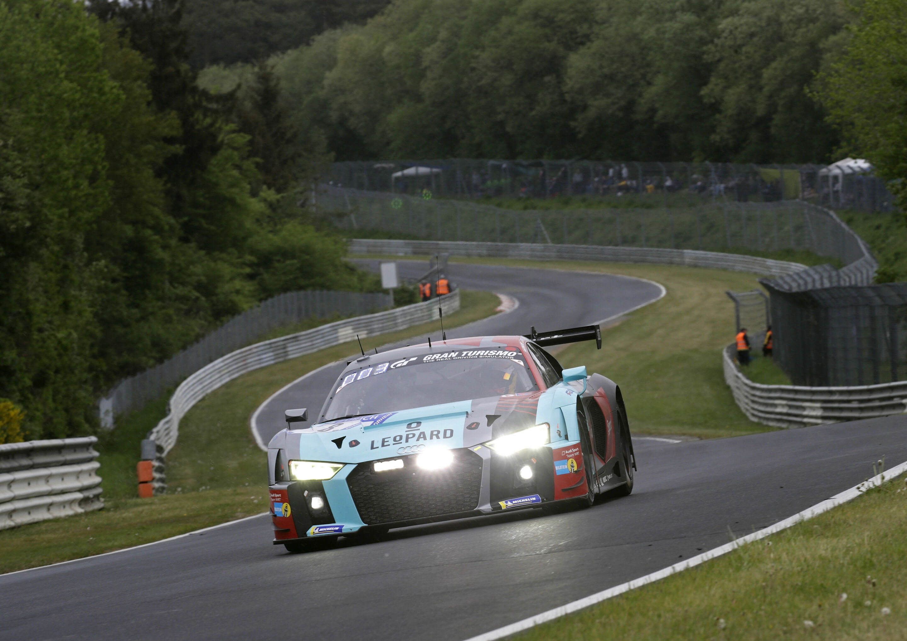 24h Nürburgring 2018 - Audi R8 LMS #8 (Audi Sport Team WRT), Robin Frijns/Kelvin van der Linde/René Rast/Dries Vanthoor