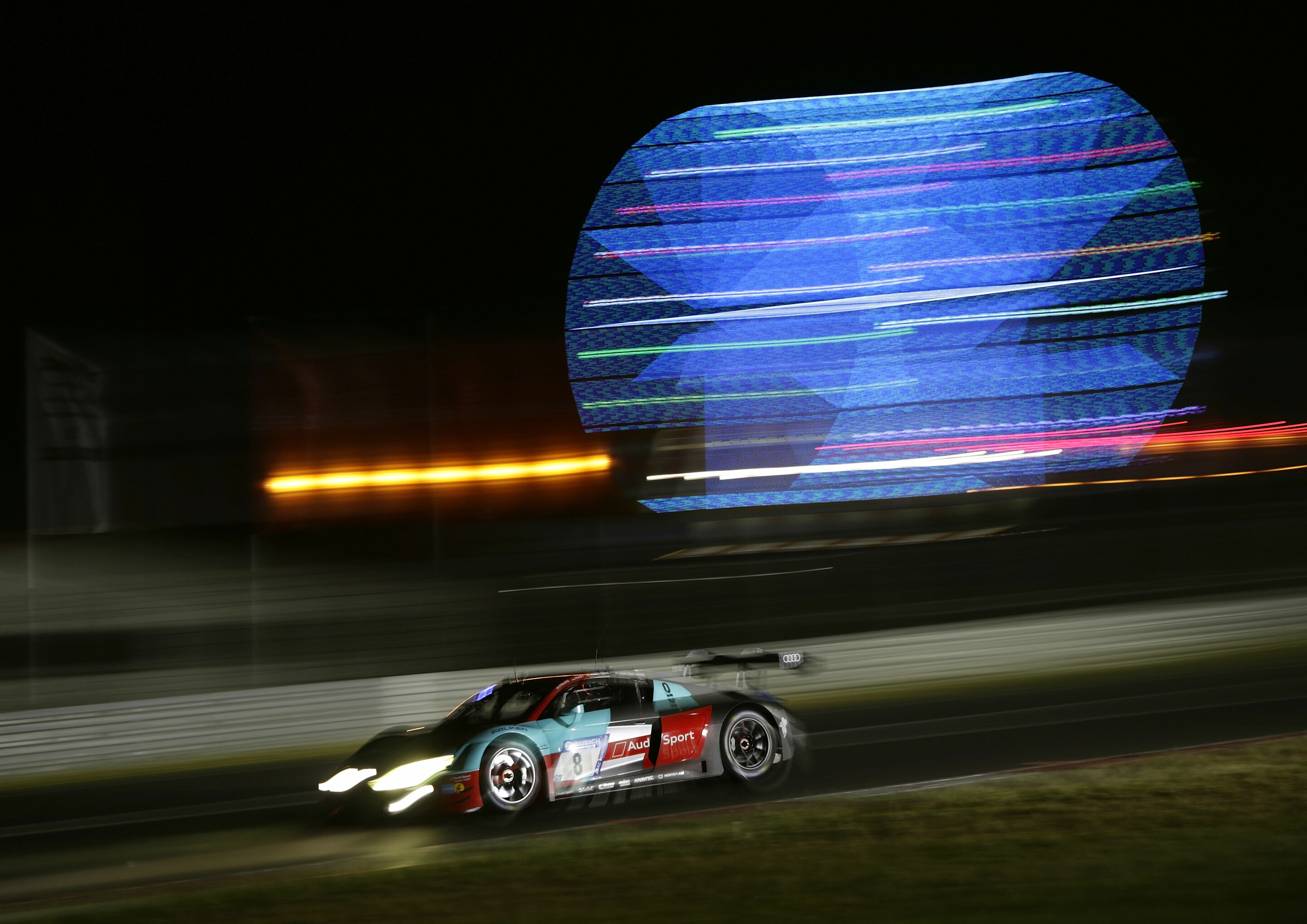 24h Nürburgring 2018 - Audi R8 LMS #8 (Audi Sport Team WRT), Robin Frijns/Kelvin van der Linde/René Rast/Dries Vanthoor