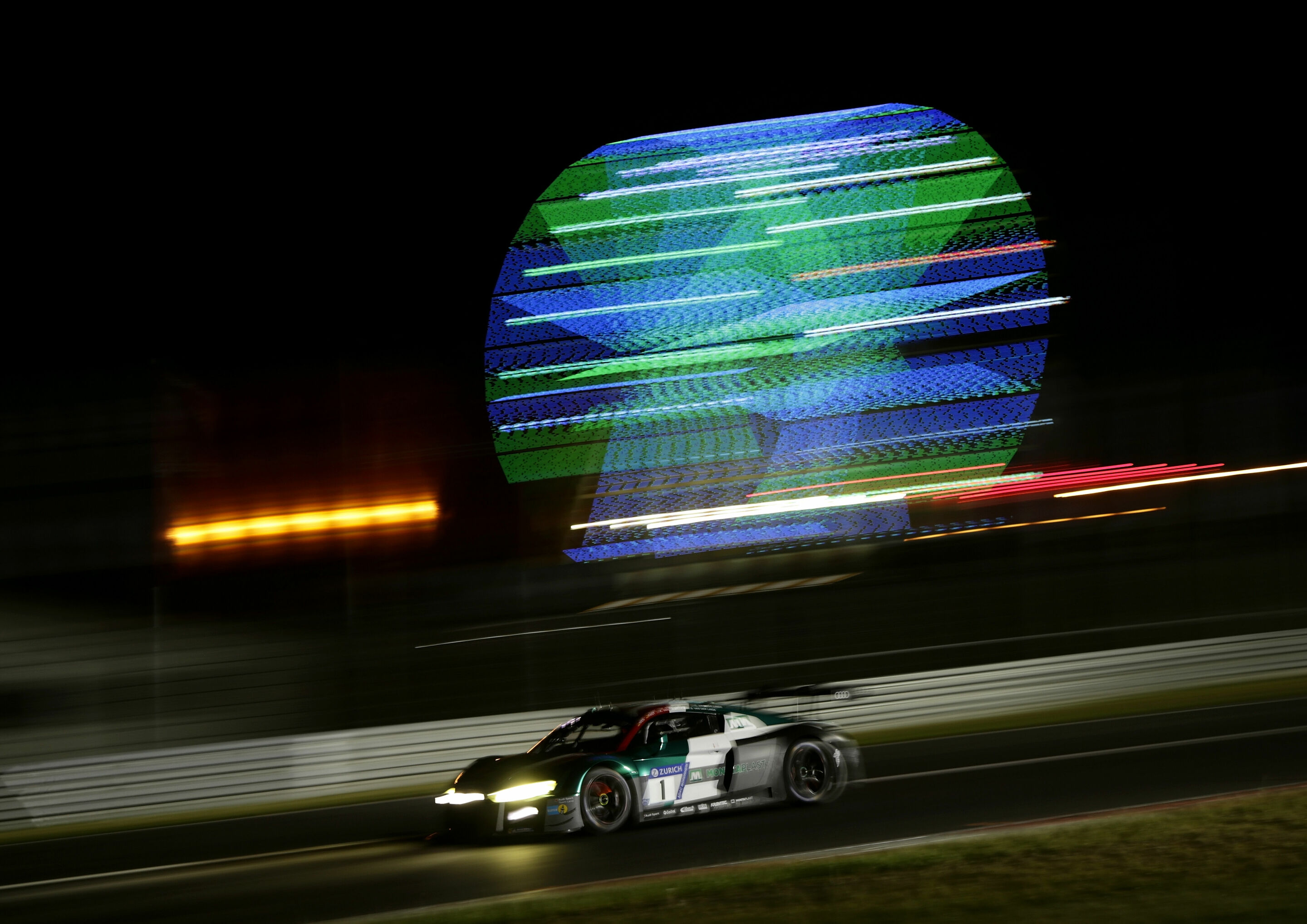 24h Nürburgring 2018 - Audi R8 LMS #1 (Audi Sport Team Land), Kelvin van der Linde/Sheldon van der Linde/Christopher Mies/René Rast