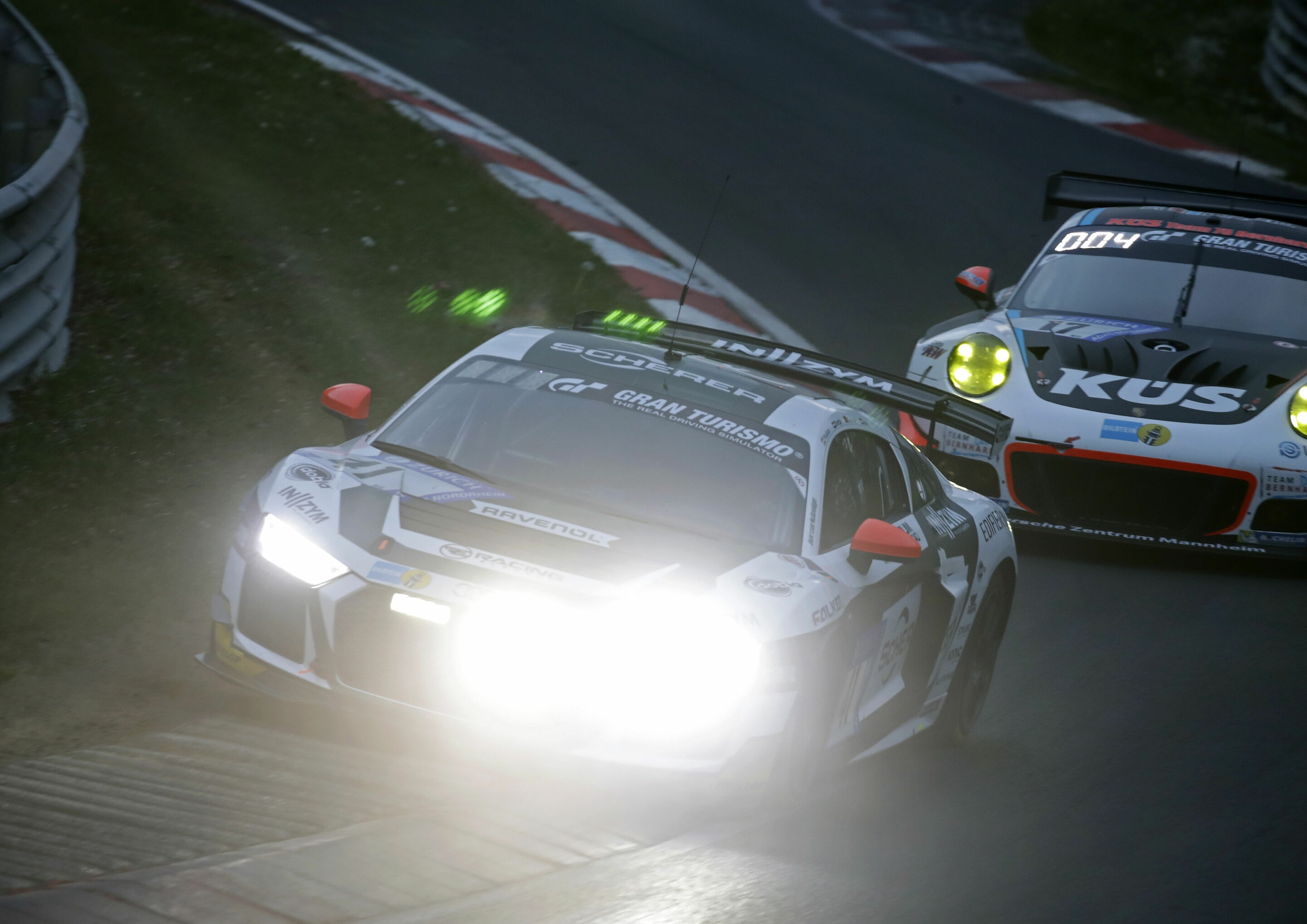 24h Nürburgring 2018 - Audi R8 LMS GT4 #41 (Phoenix Racing), Milan Dontje/Xiaole He/Max Hofer/Nicolaj Møller Madsen