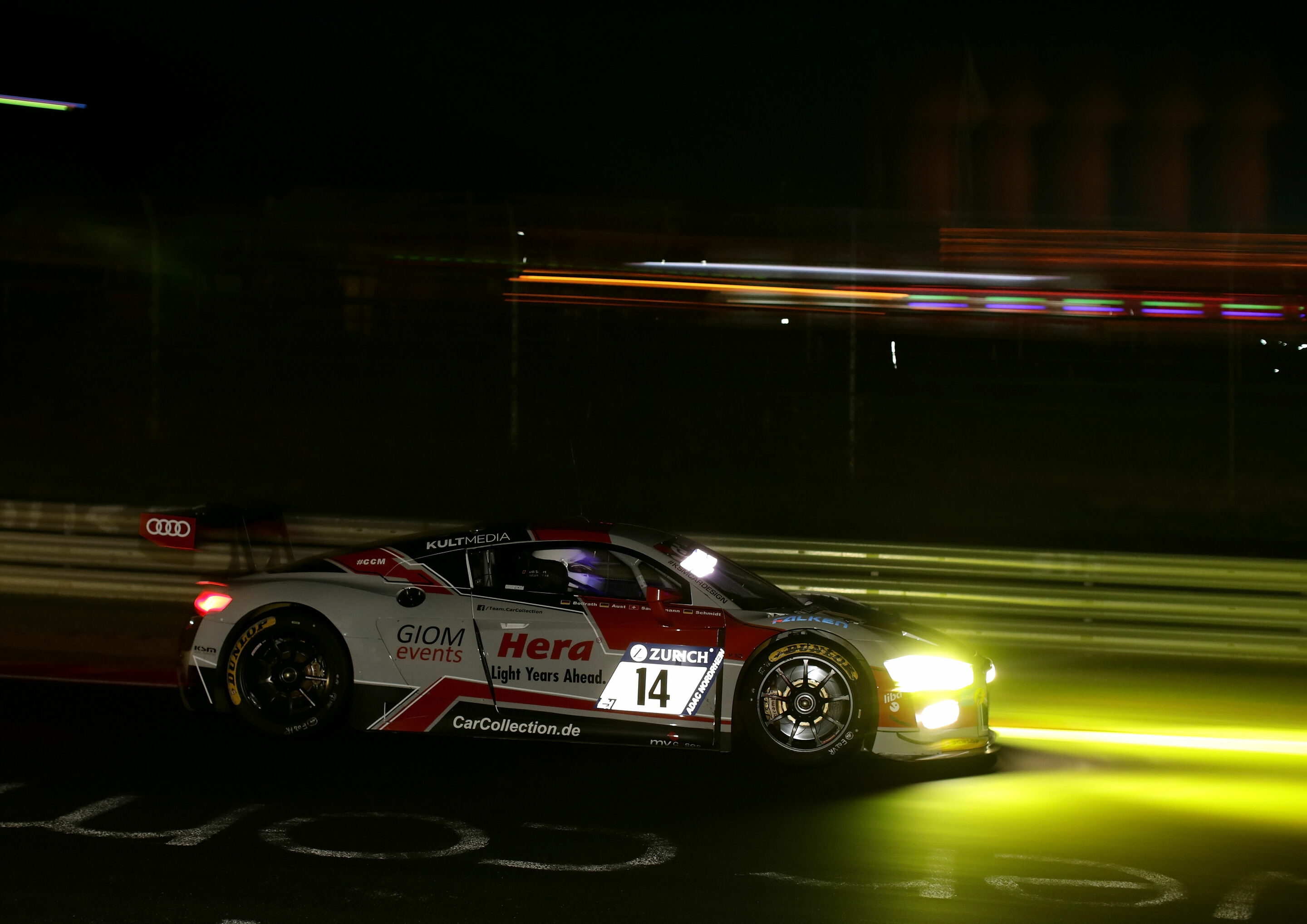 24h Nürburgring 2018 - Audi R8 LMS #14 (Car Collection Motorsport), Stefan Aust/Christian Bollrath/Ronnie Saurenmann/Peter Schmidt